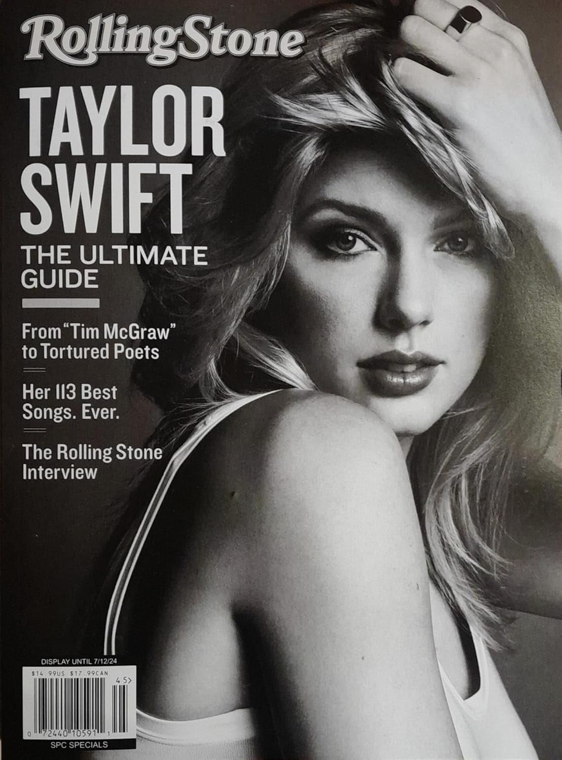 Rolling Stone Magazine Featuring Taylor Swift (Collector Edition, 1 Issue) ueyn3