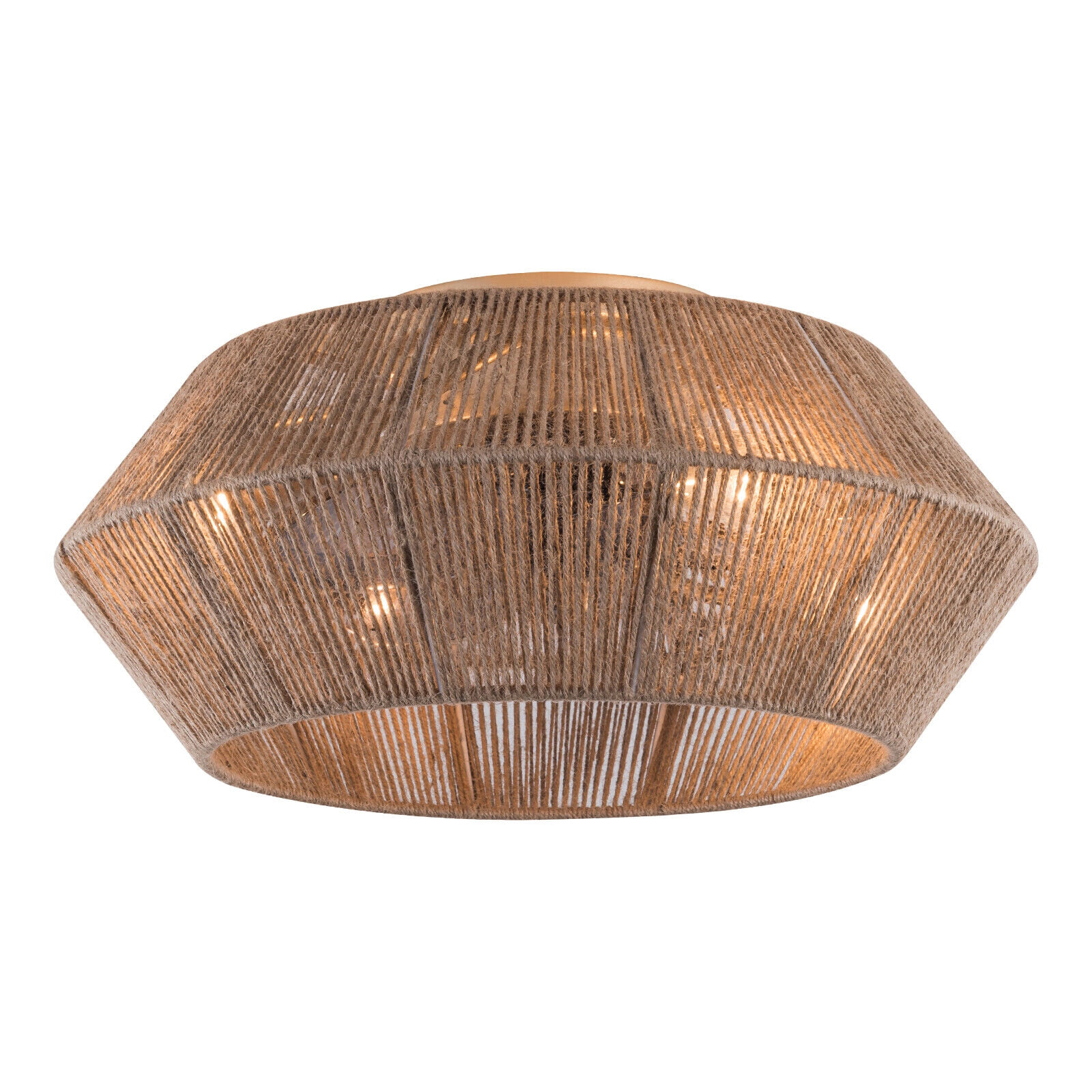 Miumaeov Boho Rattan Caged Ceiling Fan with Light and Remote Control (6 Speeds, 7.08 in Base) mrl8w