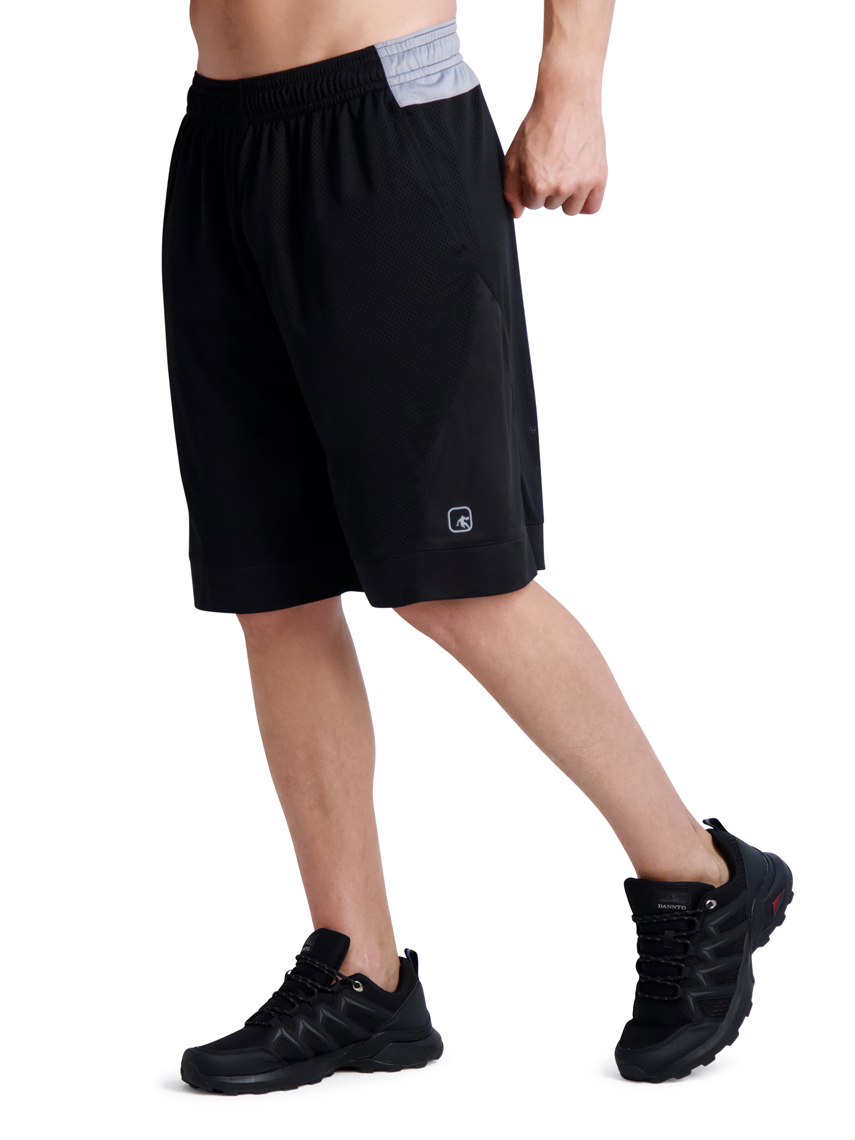 AND1 Men's Pass Fake Basketball Shorts (Black, S-5XL) f48ar