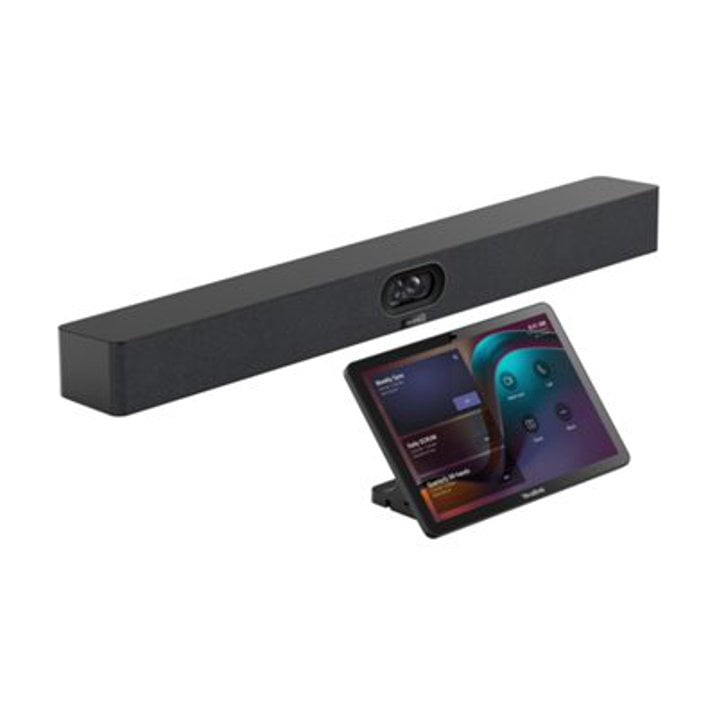 Yealink A40 Collaboration Bar and CTP25 Touchscreen System for Small to Medium Rooms (Black) 98uva