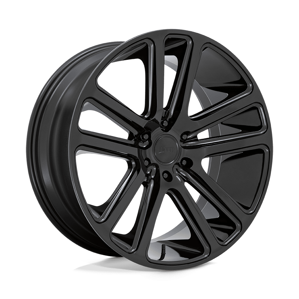 DUB S256 Flex Custom Wheel (Gloss Black, 22x9.5 in) dpfgq