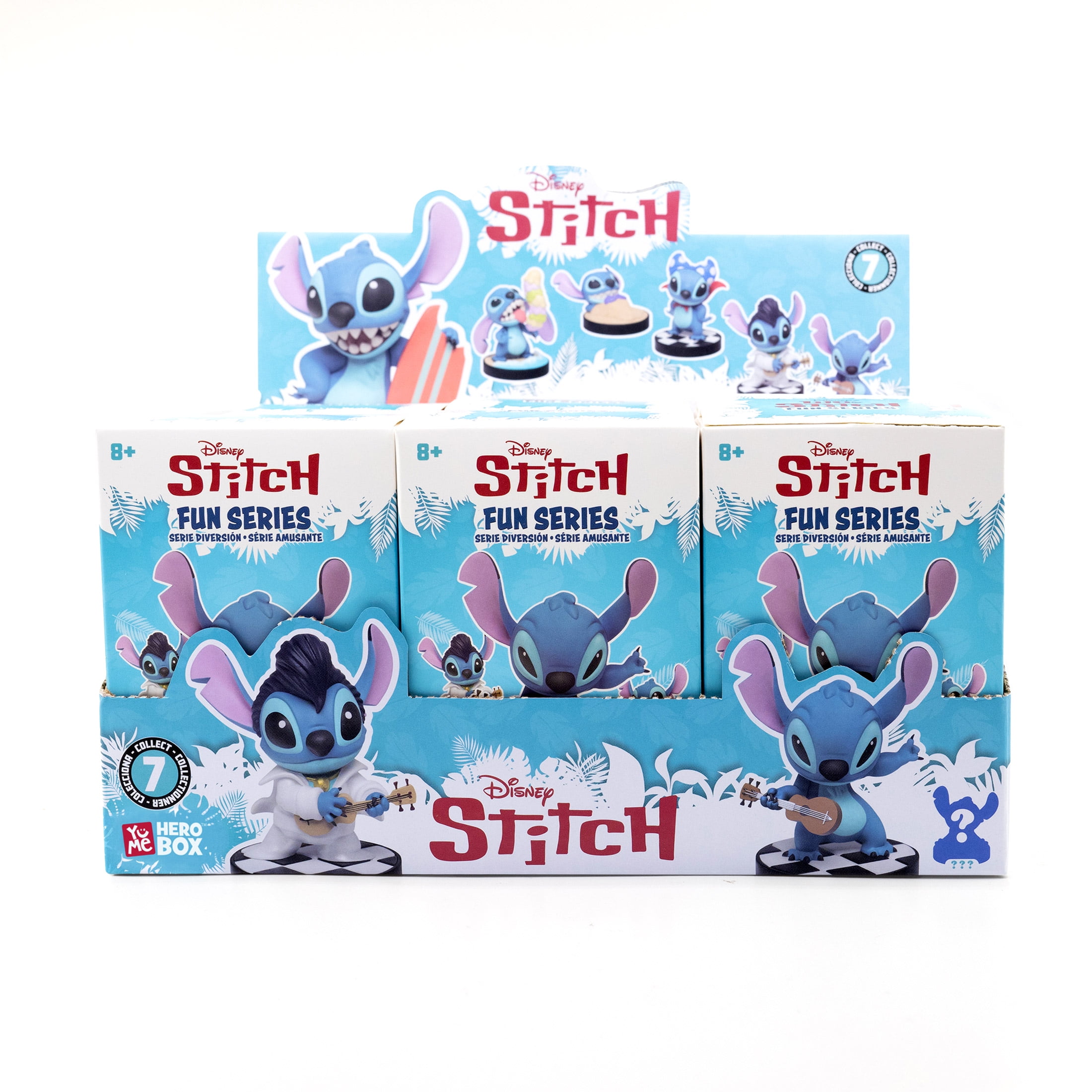 YuMe Disney Lilo & Stitch Fun Series Mini Figurine Set (6 Pack) l1psn