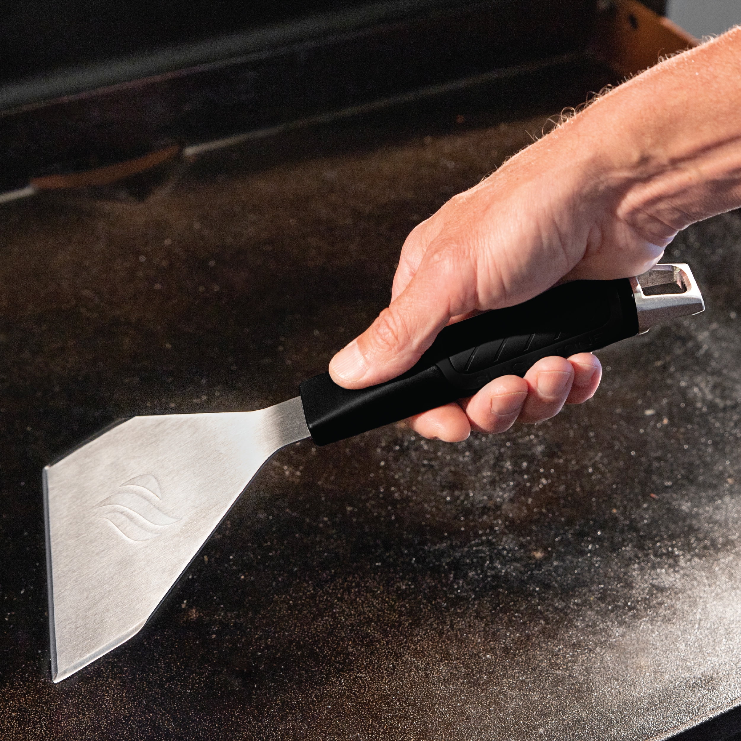 Blackstone Ultimate Griddle Kit Professional Cooking and Cleaning Set (Silver, 25-Piece) krabb