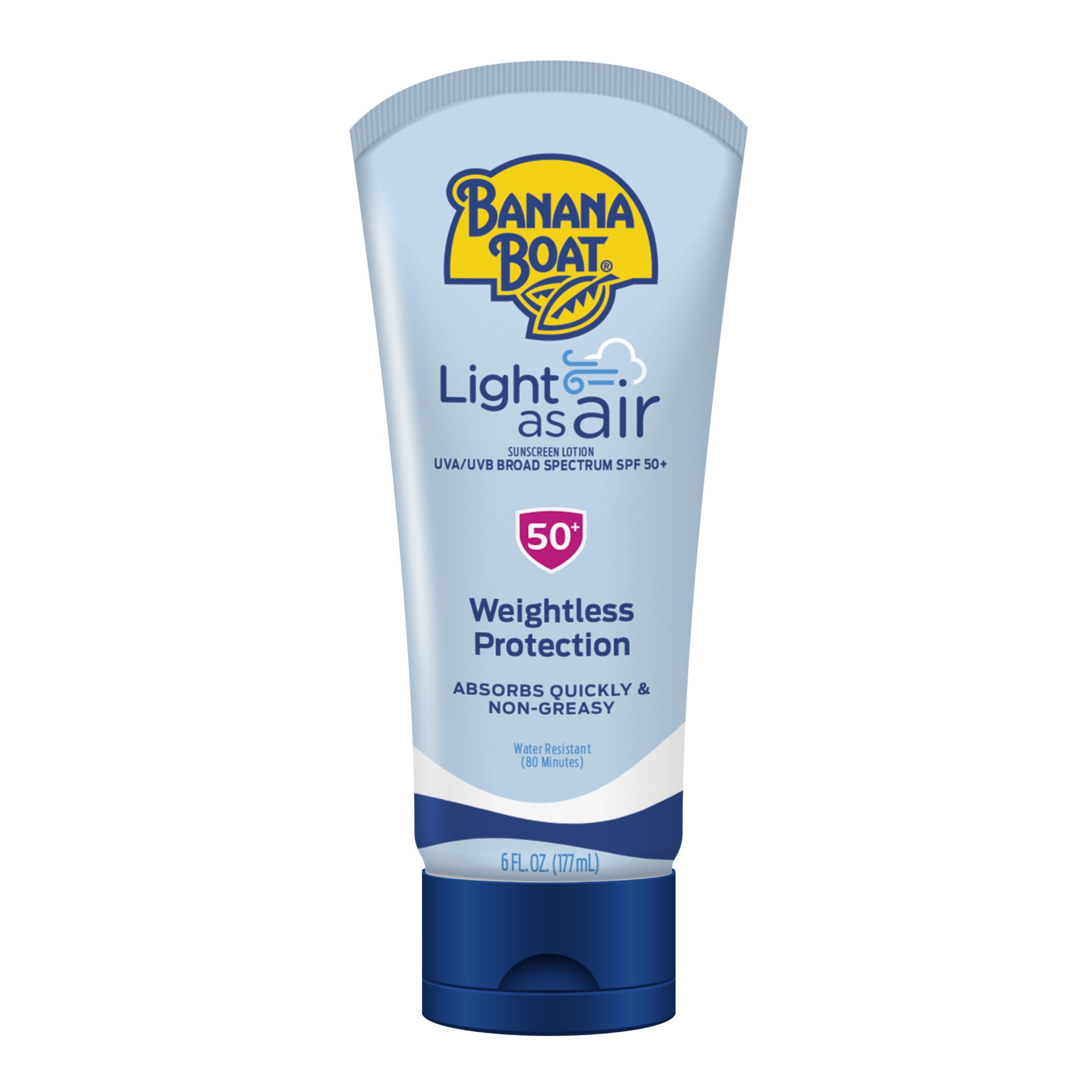 Banana Boat Light As Air Sunscreen Lotion SPF 50 (6 oz) bpt1q