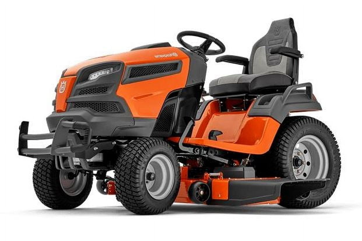 Husqvarna TS 354XD Garden Tractor, 24 HP Hydrostatic Riding Mower with 54-inch ClearCut Fabricated Deck 63ixb