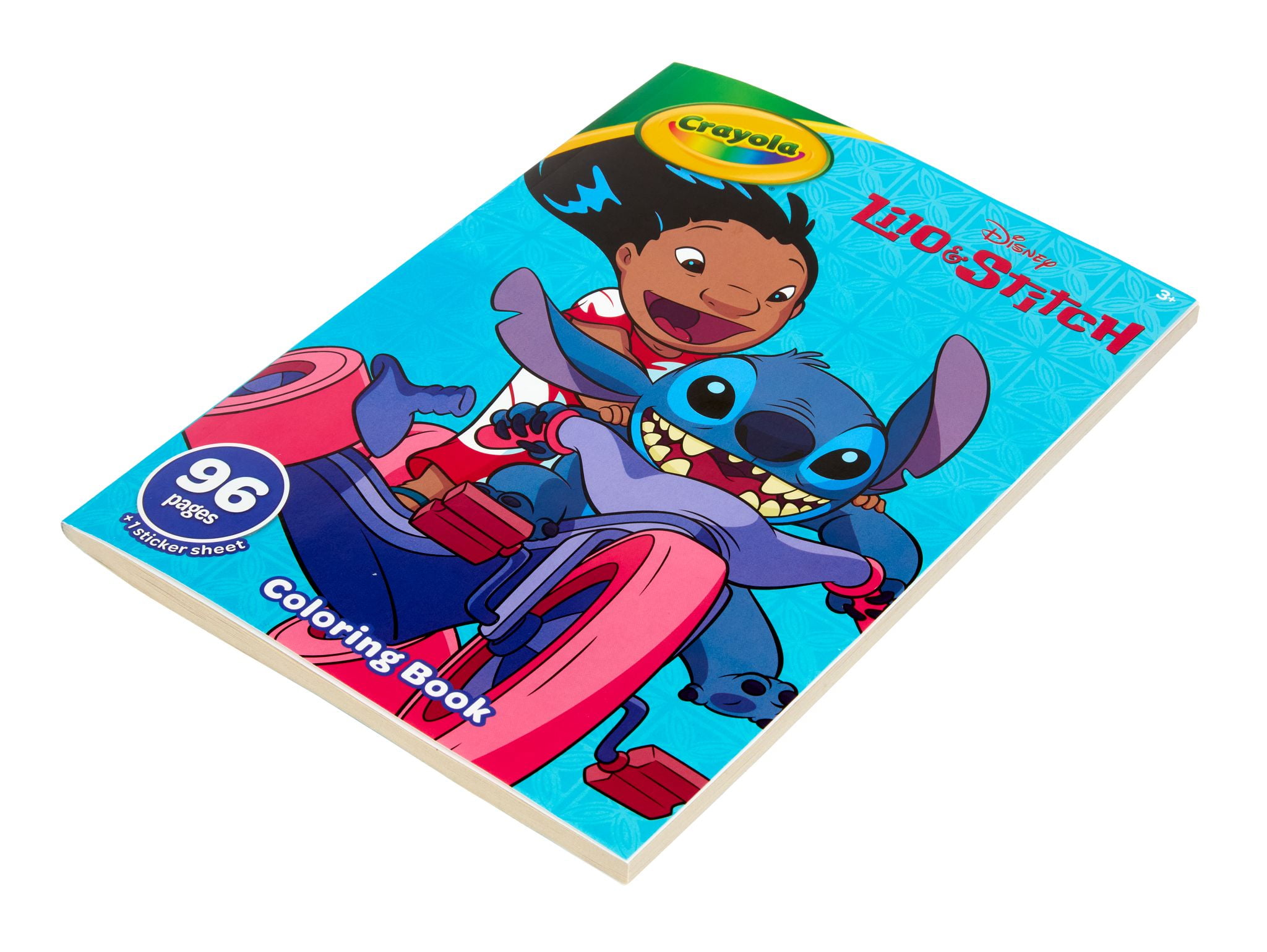 Crayola Lilo & Stitch Coloring Book with Stickers (96 Pages) yubib