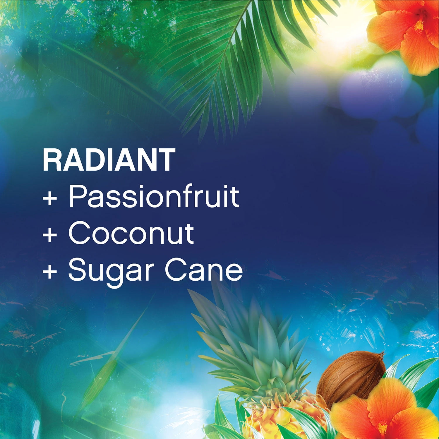 Downy Infusions Radiant In-Wash Scent Booster Beads, Pineapple & Coconut Grove (28.3 oz) d9kr8