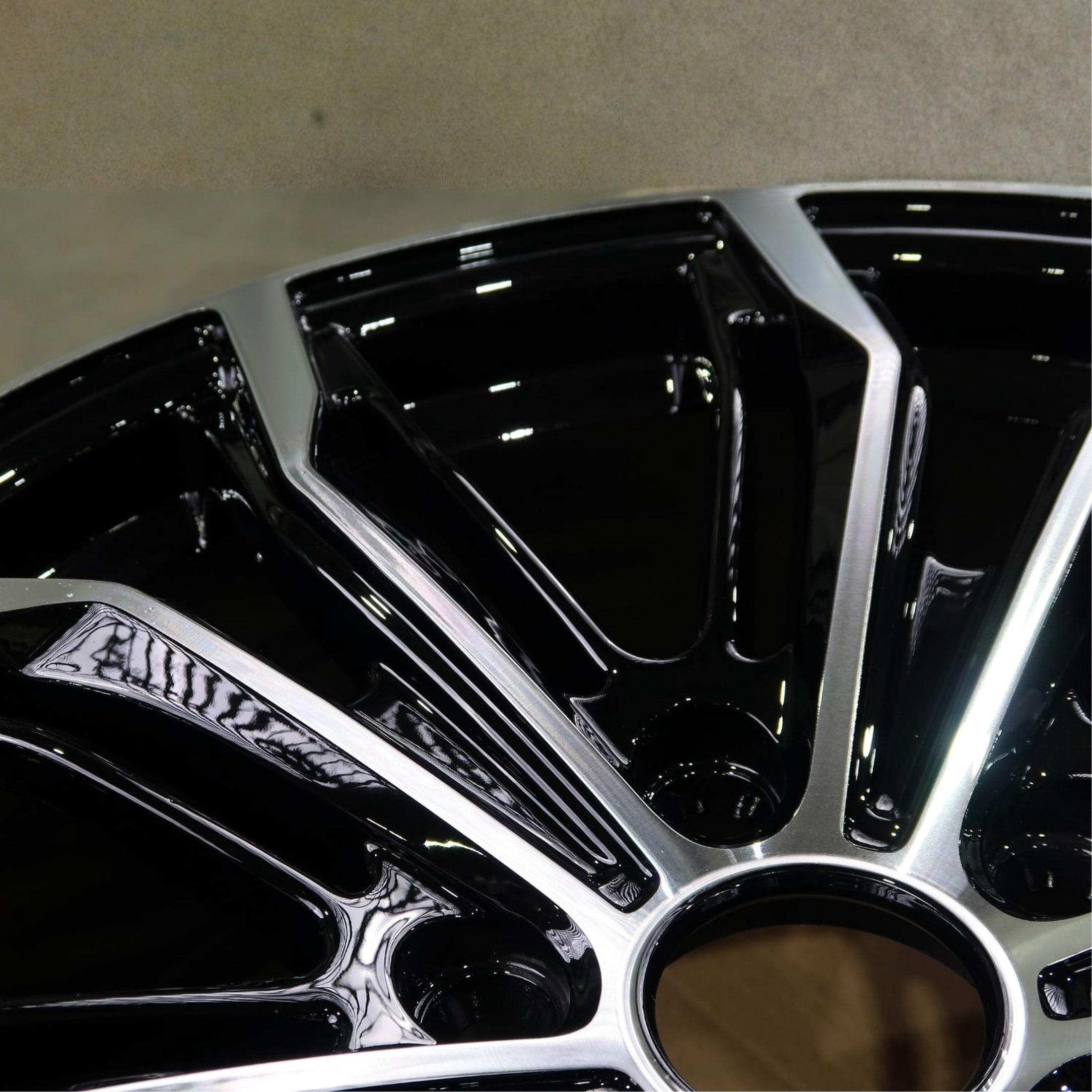 NextSet Wheels 17 in Alloy Wheel Rim (Black Machined, 5x100 Bolt Pattern) r21c1