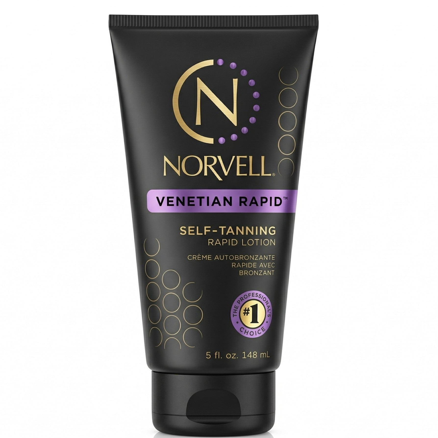 Norvell Venetian Rapid Sunless Self Tanner Lotion (Cool Brown, 5 fl oz) 6idto