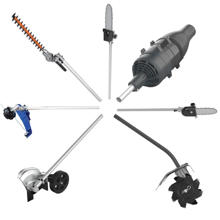 Link-On Curved Shaft Cultivator Attachment for String Trimmers (7 in. to 10 in. Adjustable Width) h49dl