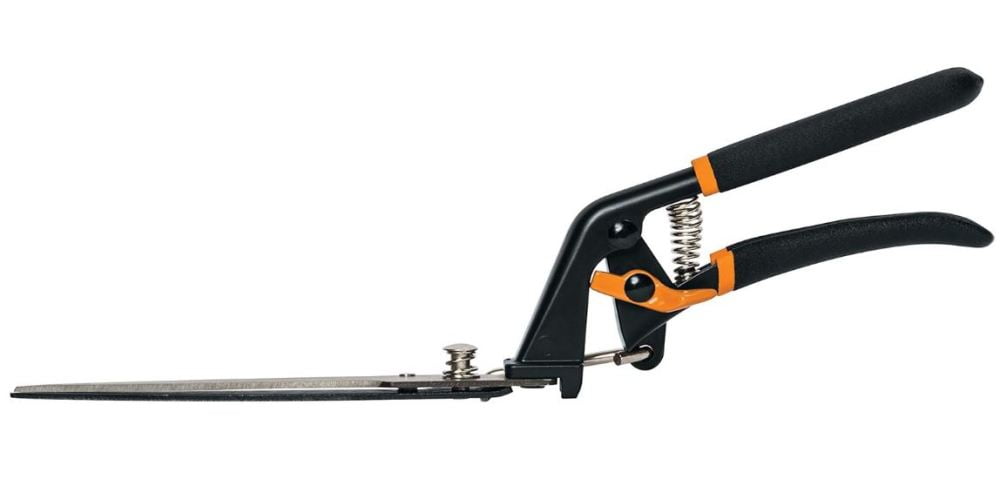 Fiskars Grass Shears Precision-Ground Hardened Steel Blades (12 in) mmdfv