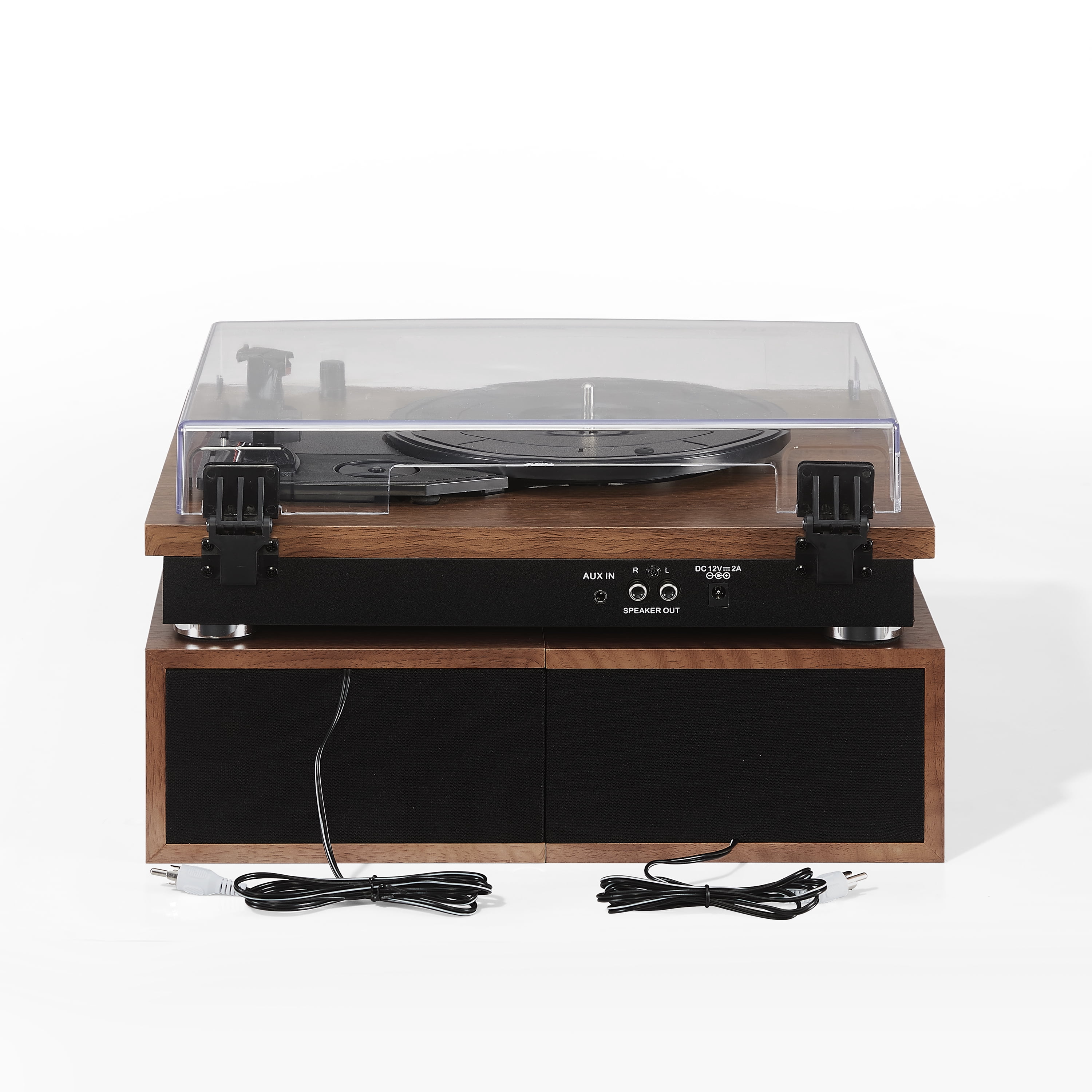 Crosley Riff Bluetooth Vinyl Record Player with Speakers (3-Speed Turntable, 6 Modular Layouts) x6qj5