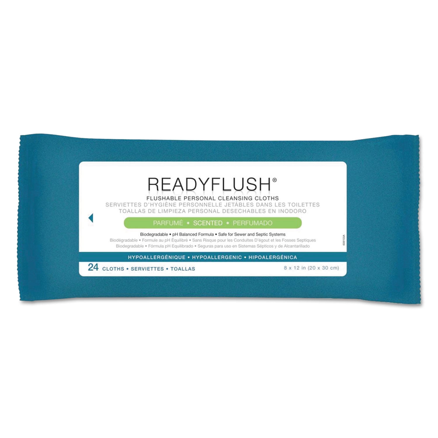 Medline ReadyFlush Scented Flushable Wipes for Adults (Hypoallergenic, 576 Count) o5jhm