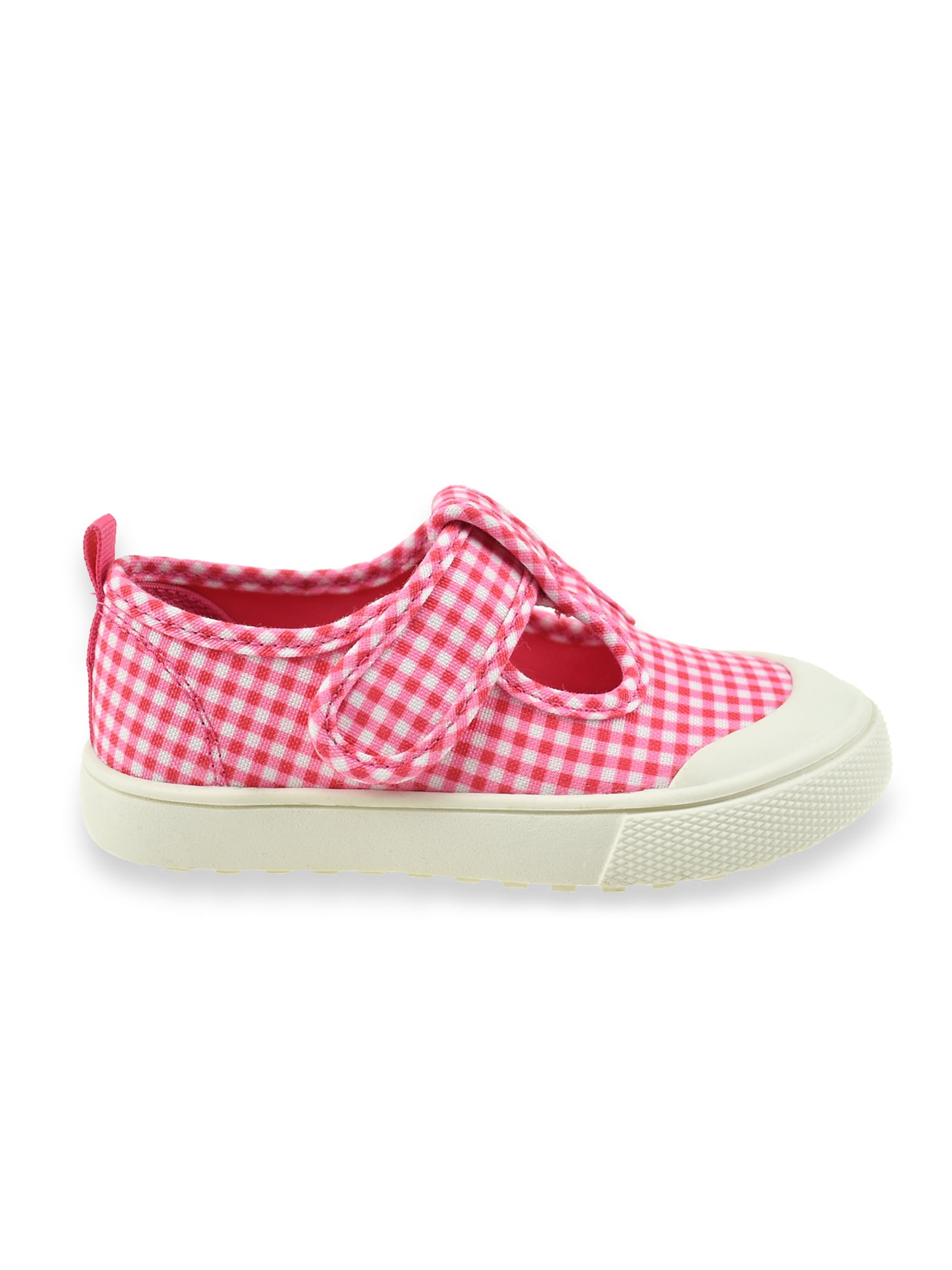 Wonder Nation Toddler Girls Casual T-Strap Mary Jane Shoes (Pink, 6 Toddler) f9grr