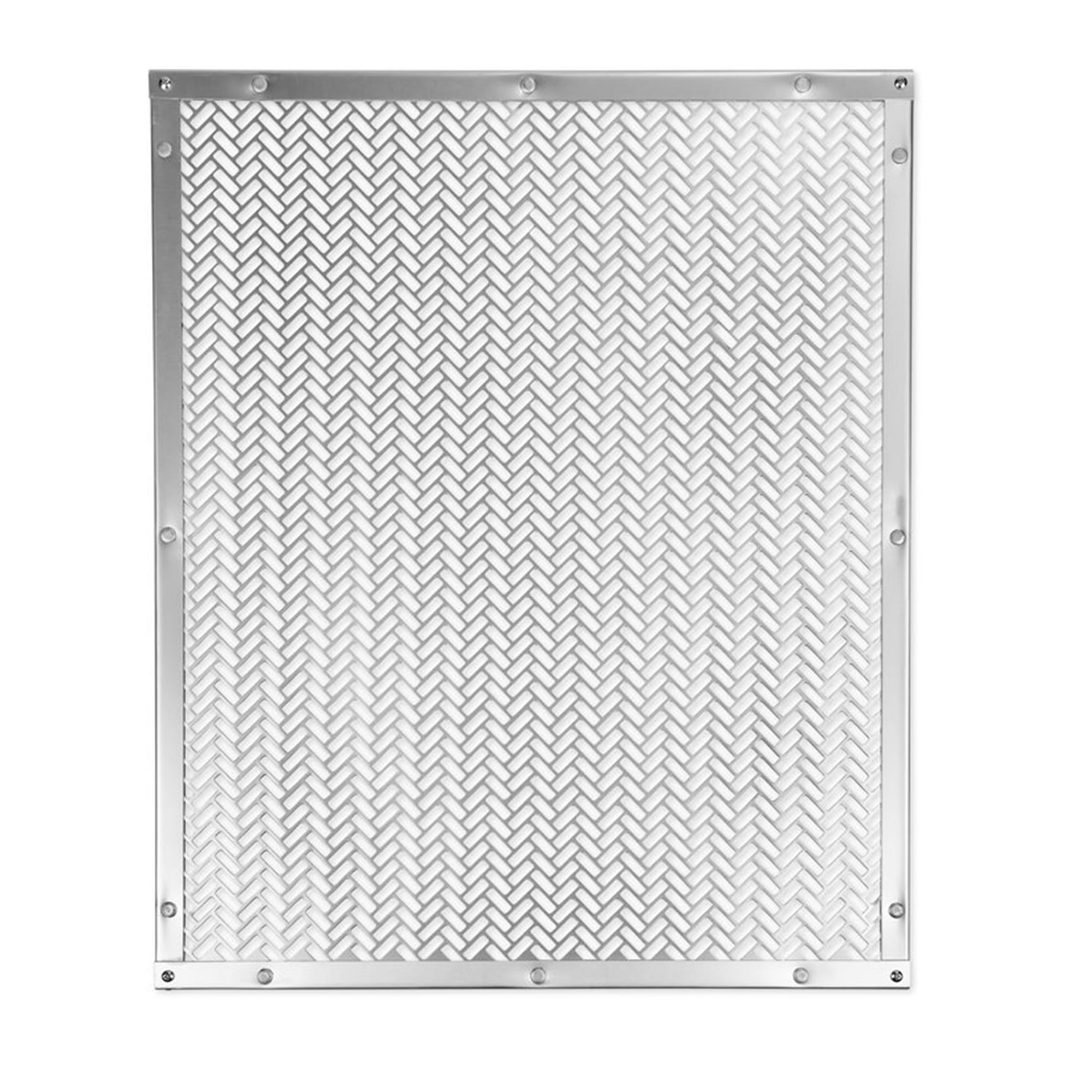Camco Premium RV Screen Door Grille, Heavy-Duty Aluminum Protective Guard (Silver, 20 in to 29 in) e4ha3