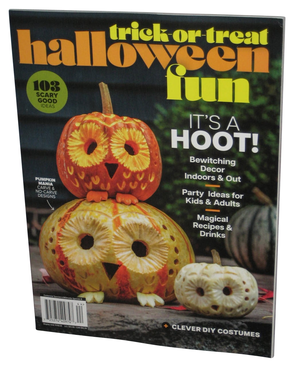 Centennial Halloween Trick-Or-Treat Fun Pumpkin Mania Magazine Book (1 Unit) r5rke