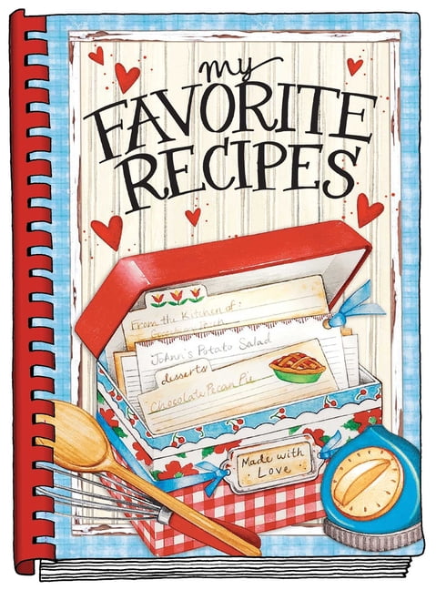 Gooseberry Patch My Favorite Recipes Book 1 DIY Family Cookbook Organizer (1 Book) 160kg