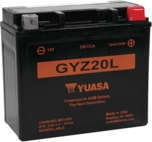 Yuasa GYZ20L Factory Activated AGM Motorcycle Battery (12V, 20Ah, 250 CCA) edjdw