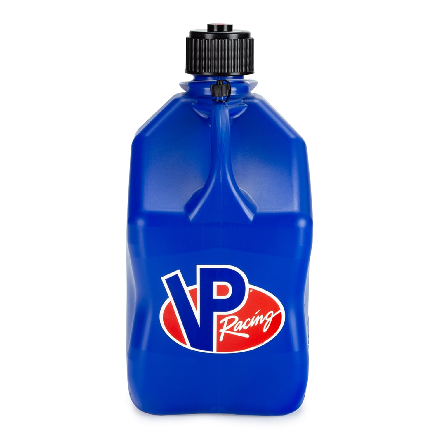 VP Racing Fuels Motorsport Utility Jug with 14 in Standard Hose (Blue, 5.5 gal) 9b5nh