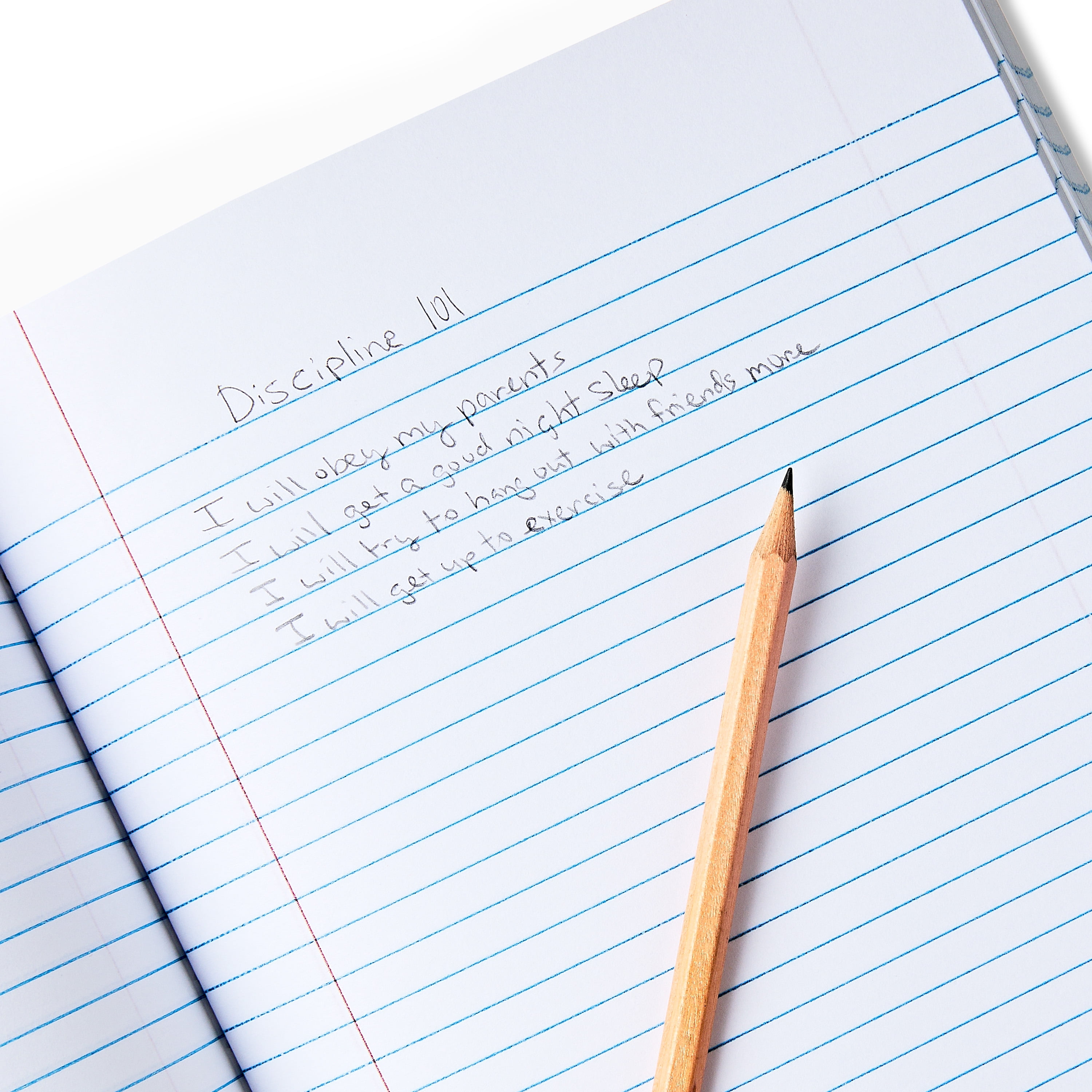 Pen+Gear Heavyweight College Ruled Poly Composition Book (Red, 7.5 in x 9.75 in, 80 Sheets) uwjhg