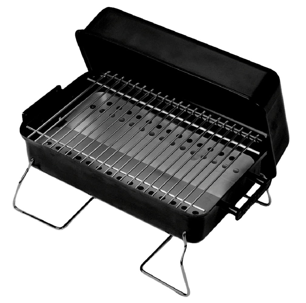 Charbroil Portable Charcoal Grill (Black, 190 sq in) 0b6pf