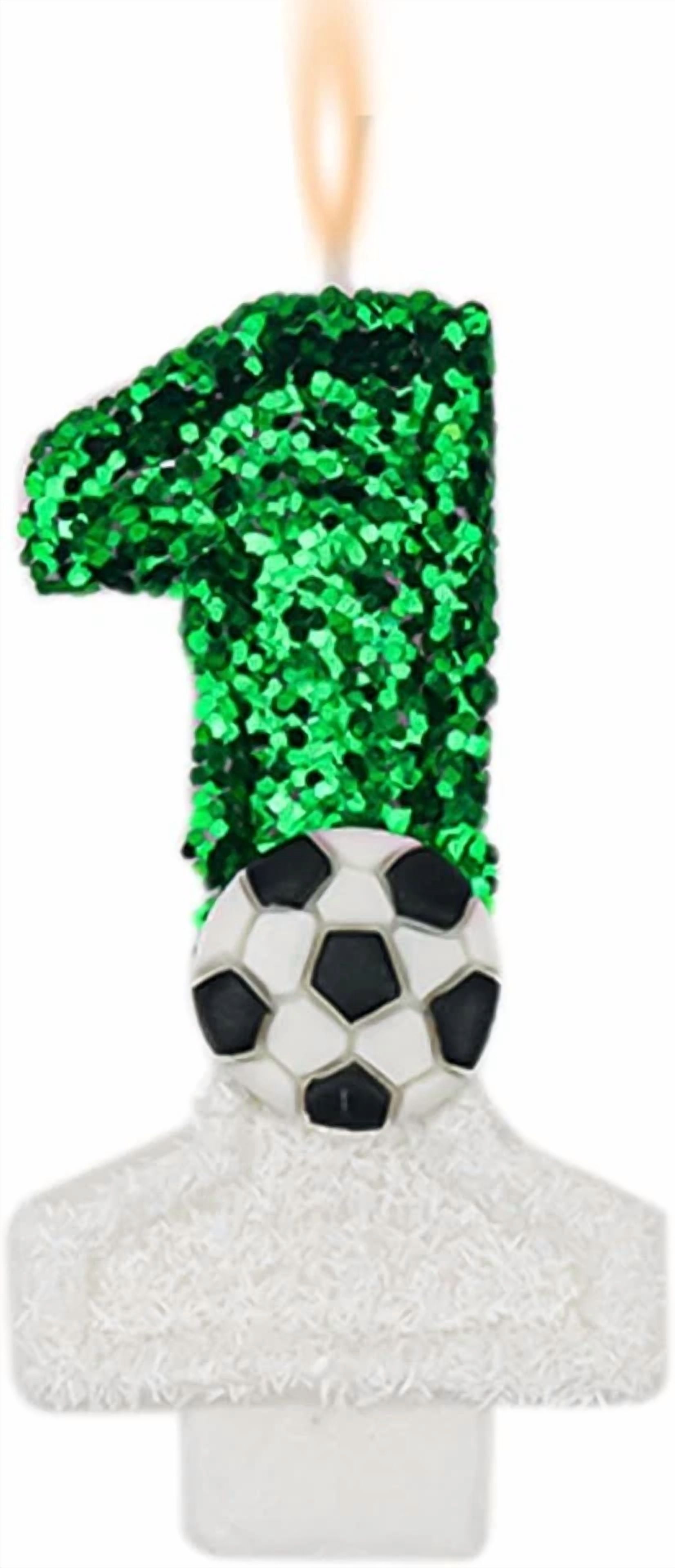 VAULT Glitter Number 1 Birthday Candle Cake Topper (Gold, 3 in) xyy10