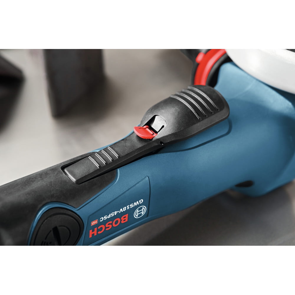 Bosch 18V EC Brushless Connected-Ready Angle Grinder with Paddle Switch (Tool Only, Refurbished) (4.5 in) u060n