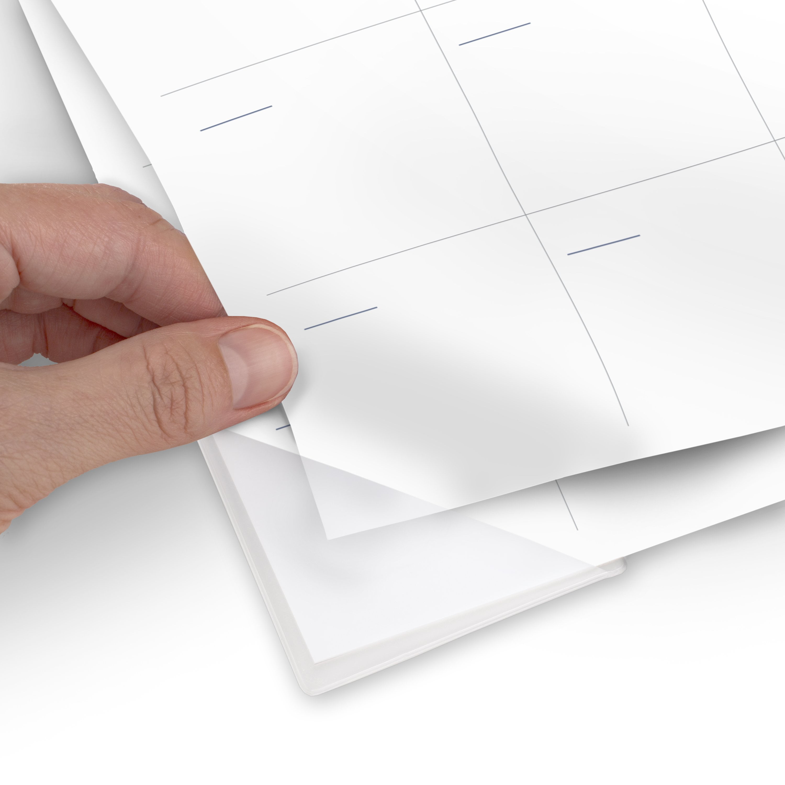 Mead Core Undated 15-Month Planning Desk Pad Calendar with Perforated Pages and Poly Corners (White, 21.75 x 17 in) xhne3