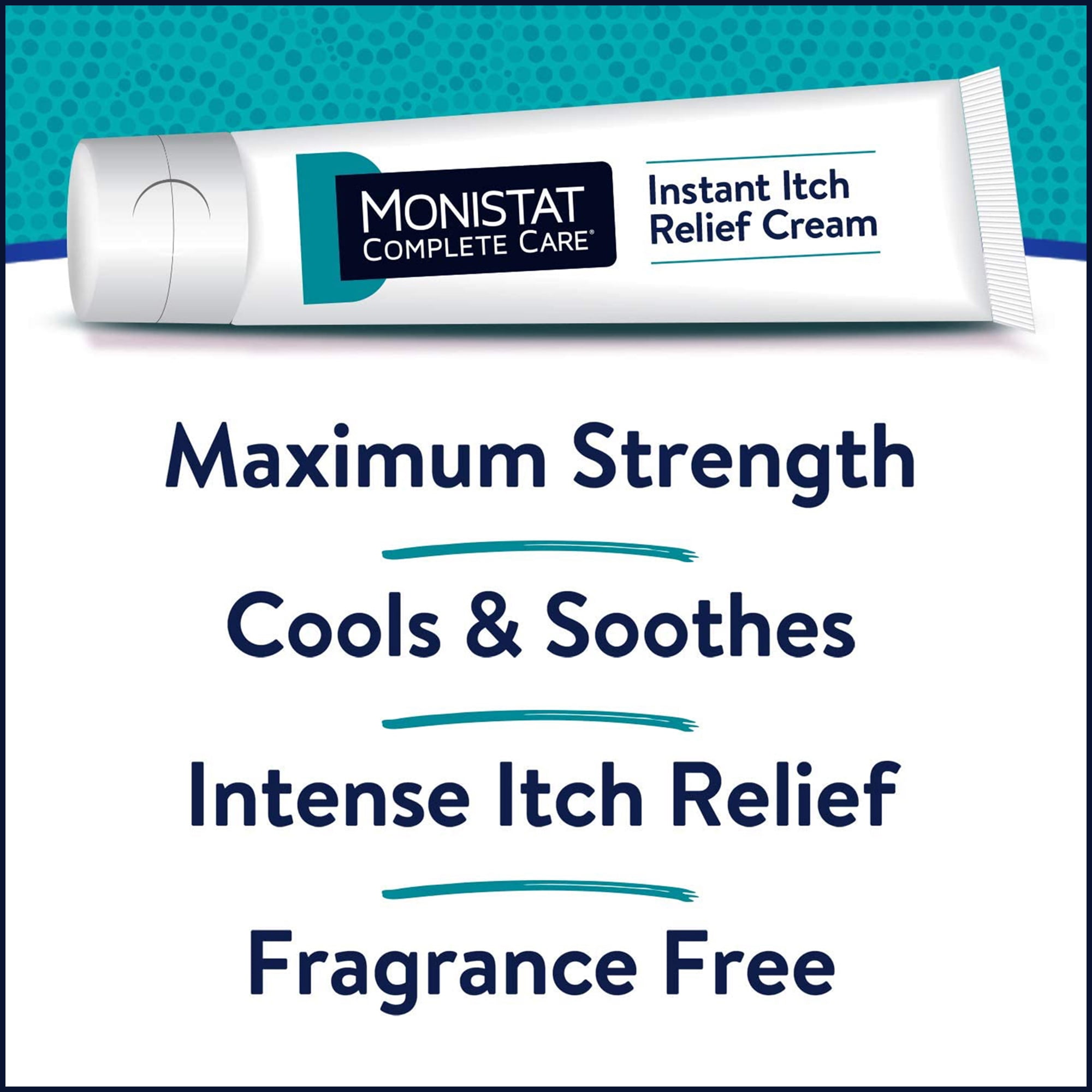 Monistat Instant Itch Relief Cream, Maximum Strength Feminine Care (1 oz) rla4s