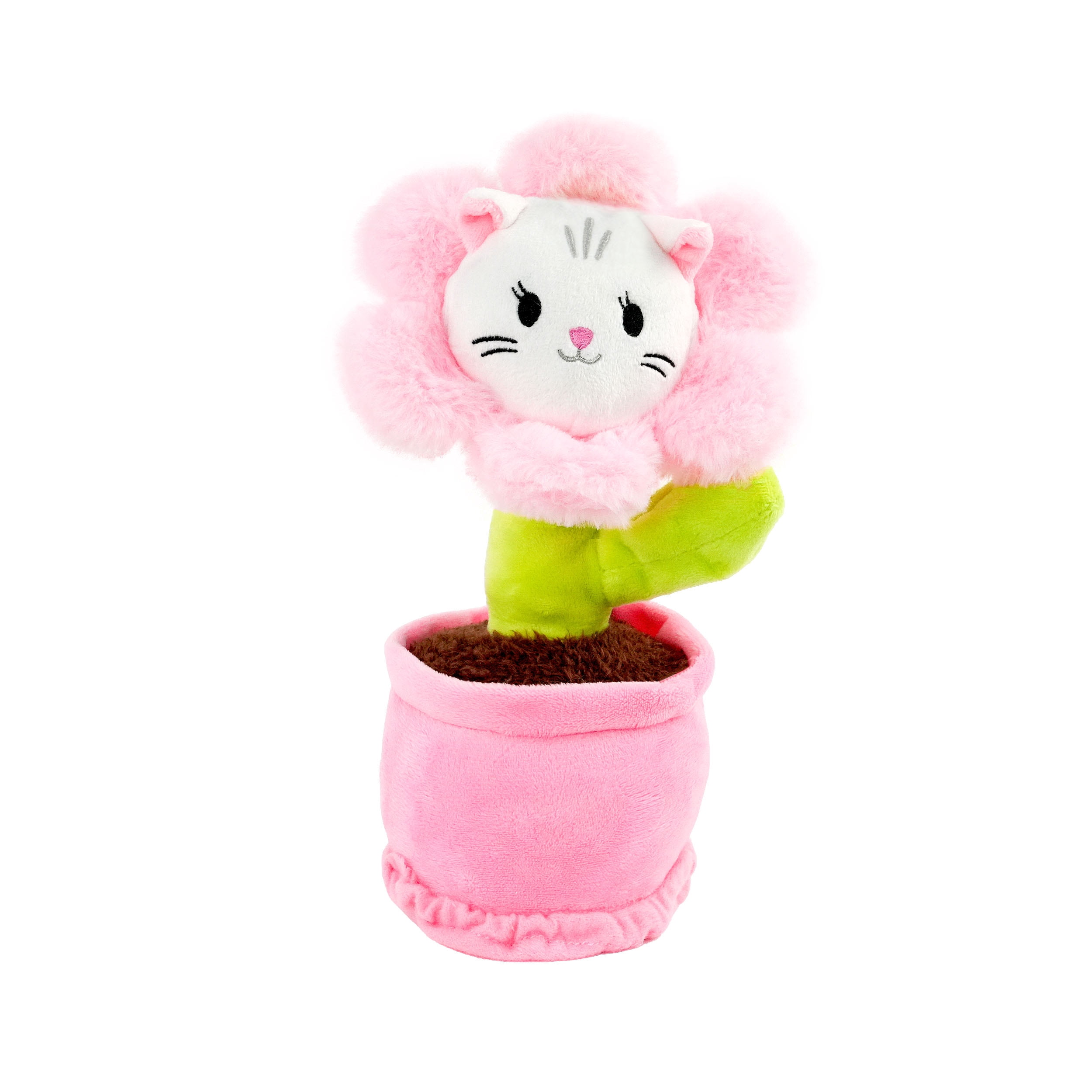 ToyMonster i love aromie Posypurr Hibiscus Scented Flower Plush Toy with Visible Magic Mist (Hibiscus, 10.6 in) 8hjzb