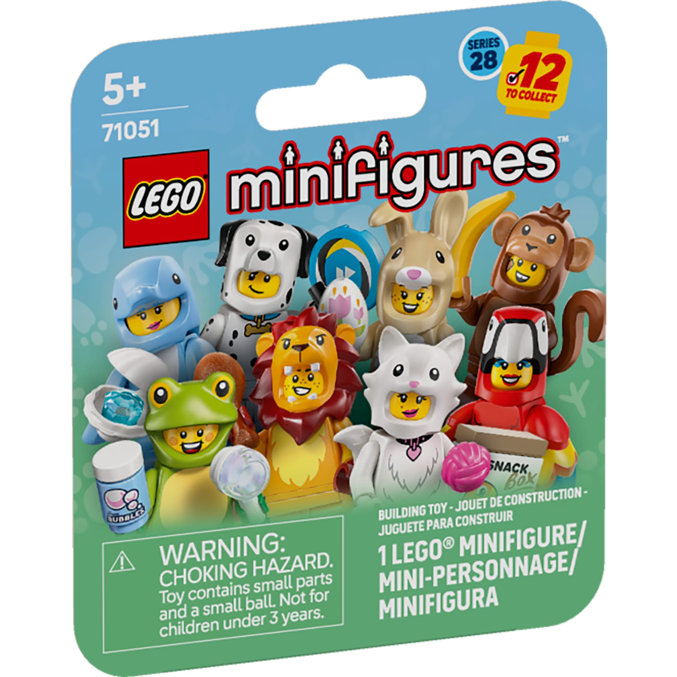 LEGO Minifigures Animal Series 28 Collectible Mystery Character Toy (1 Pack) 0ui2d