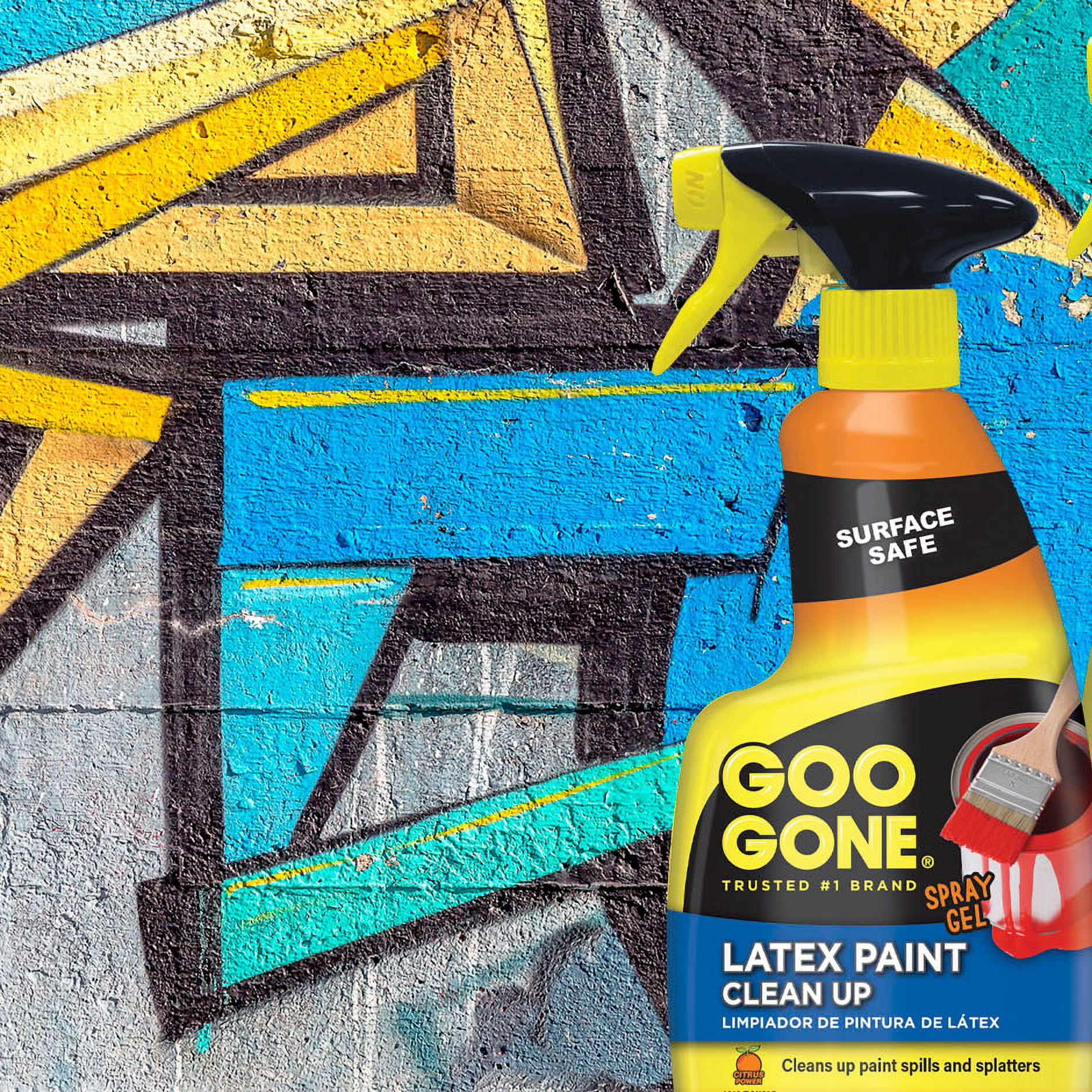 Goo Gone Latex Paint Remover Spray Gel (14 oz) u5sa3