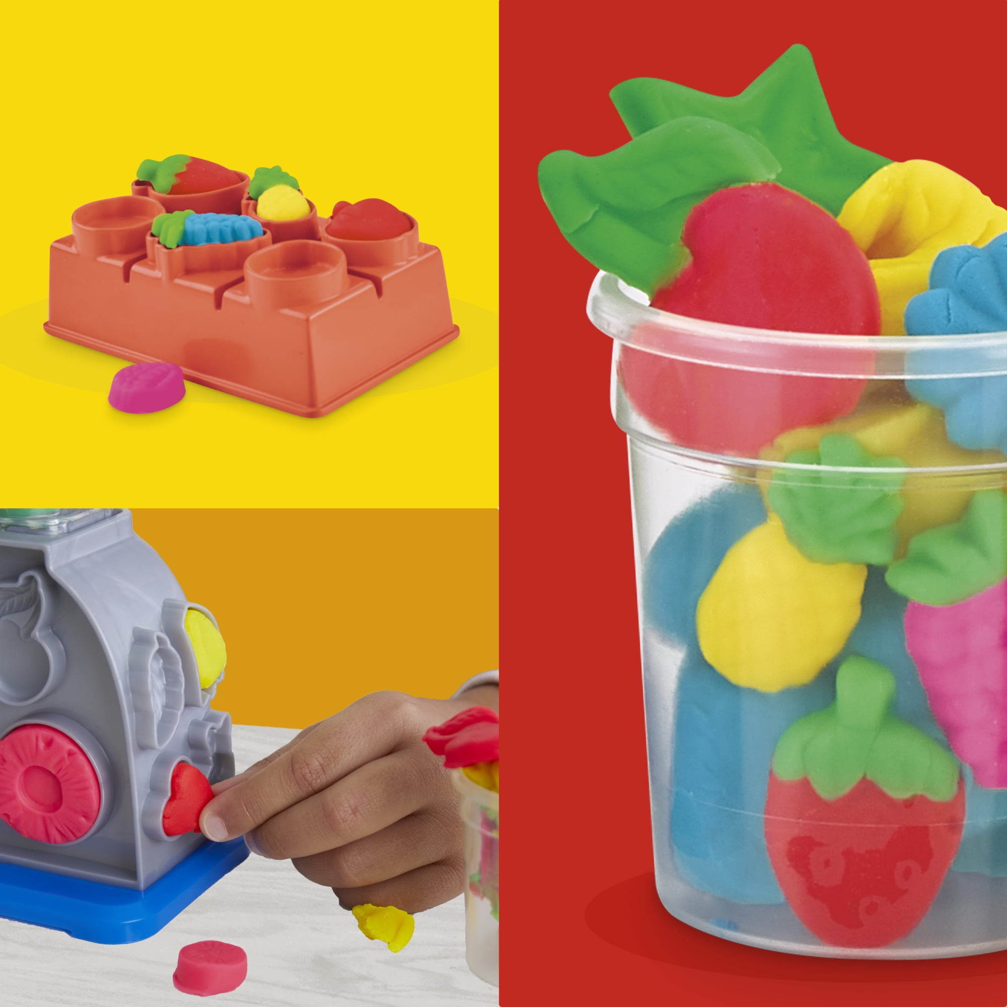 Play-Doh Swirlin' Smoothies Toy Blender Playset (Multi-Color, 7 oz) fbtkr