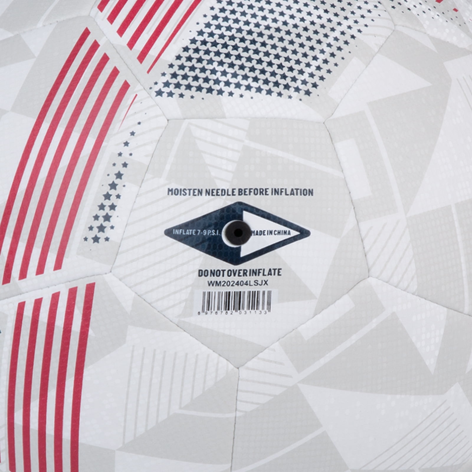 Umbro Americana Soccer Ball (Red/White/Blue, Size 5) 8y9ud