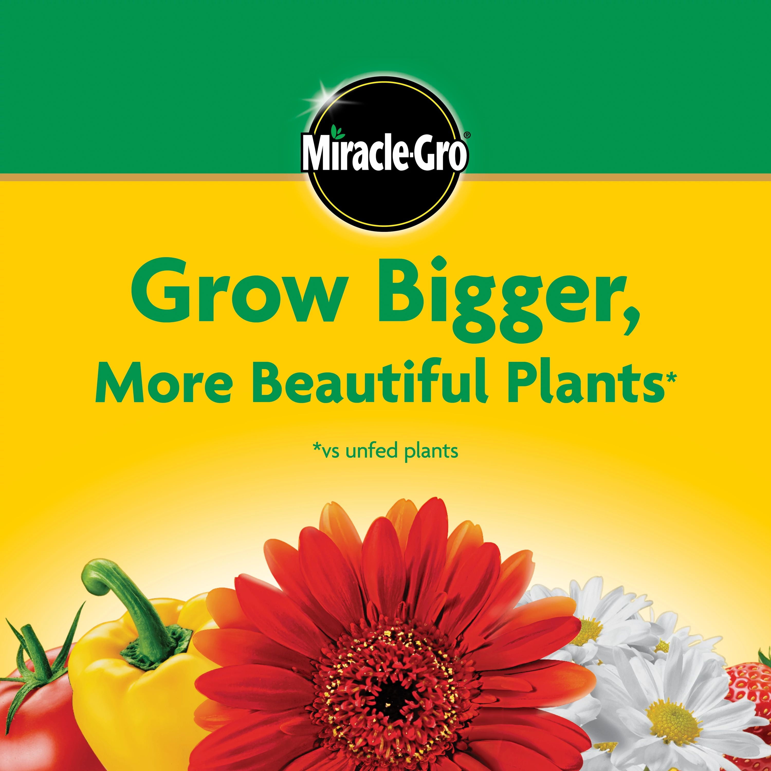 Miracle-Gro Water Soluble All Purpose Plant Food, Nutrient-Rich Fertilizer for Indoor and Outdoor Plants (5 lb) o2tap