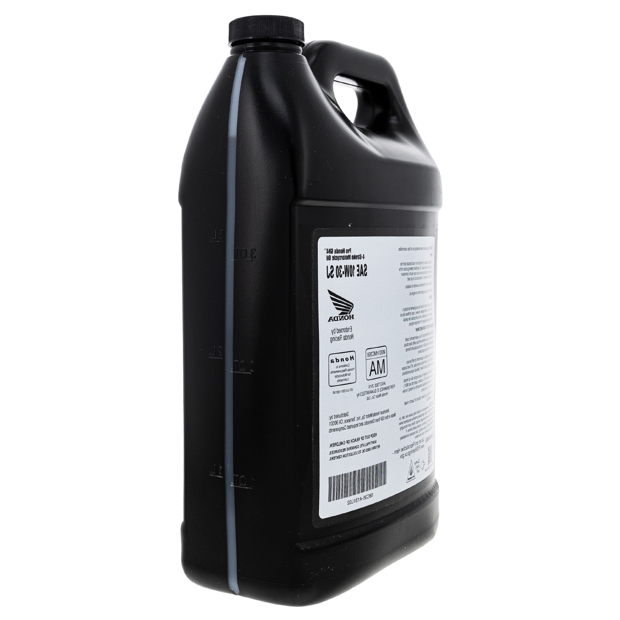 Honda Genuine GN4 10W30 4-Stroke Motor Engine Oil for Motorcycles and ATVs (1 Gallon) obktn