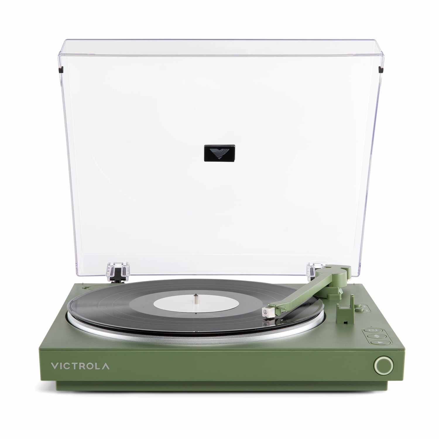 Victrola Automatic Turntable with Bluetooth Streaming and Repeat Function (Green) rj9y3
