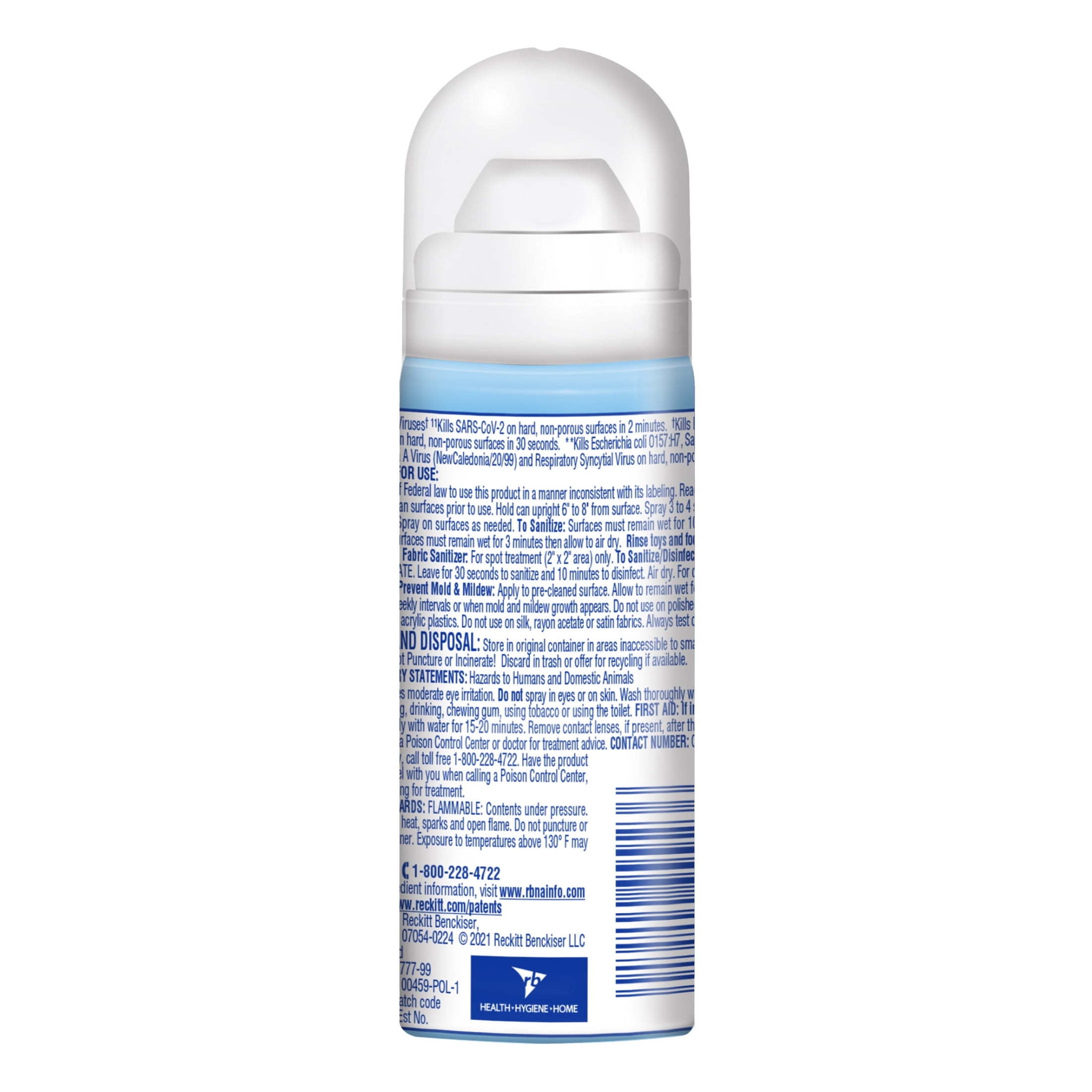Lysol Disinfectant Spray, Crisp Linen Scent, Portable Travel Size (12 Pack, 1.5 fl oz) bm2sk