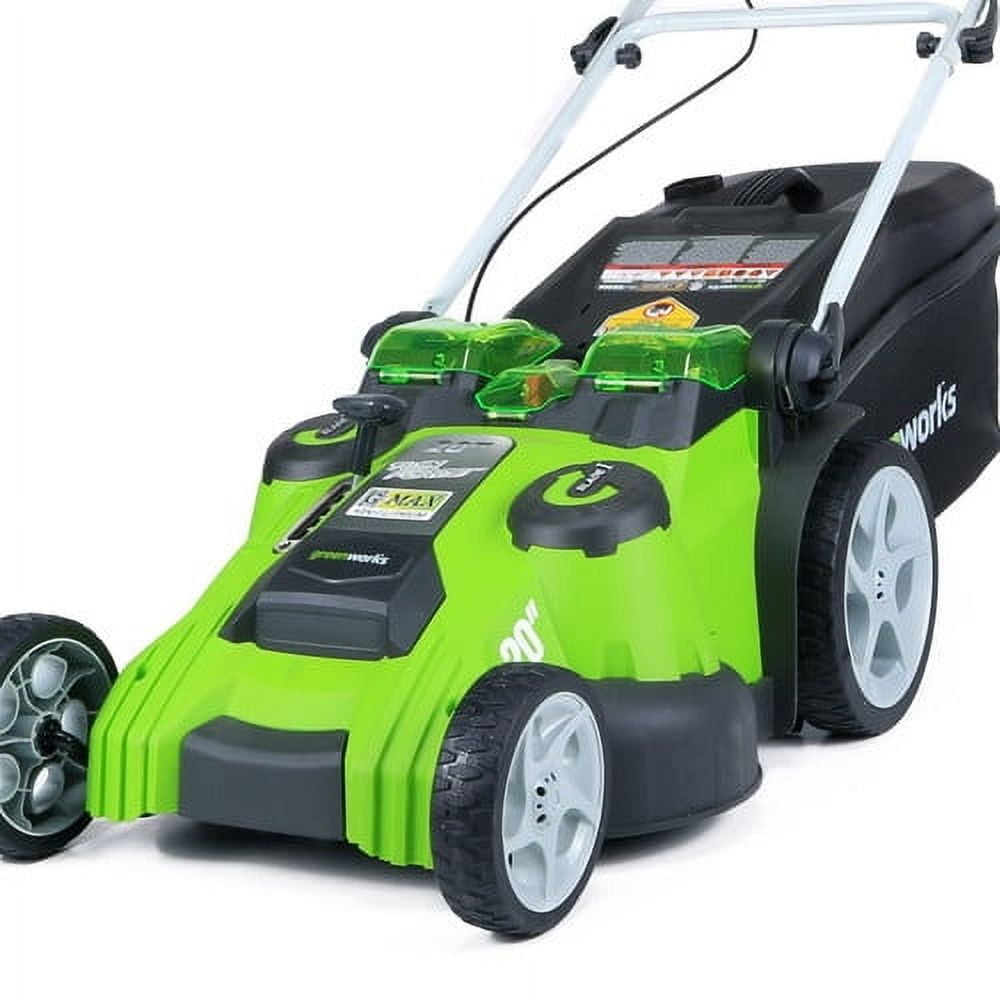 Greenworks G-Max 40V Cordless Lawn Mower, Brushless Motor, All Wheel Drive, Push Button Start (20 in) rrcp0