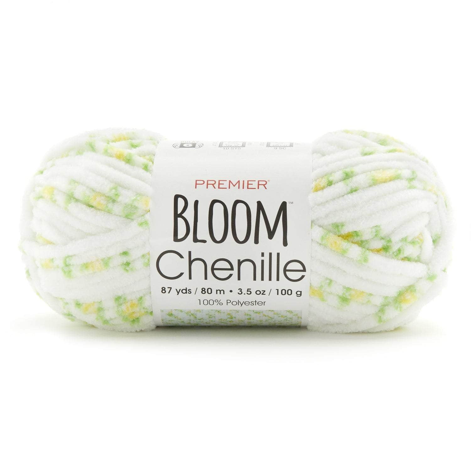 Premier Yarns Bloom Chenille Floral Print Soft Crafting Yarn (Multi-Color, 3.5 oz) izwtz