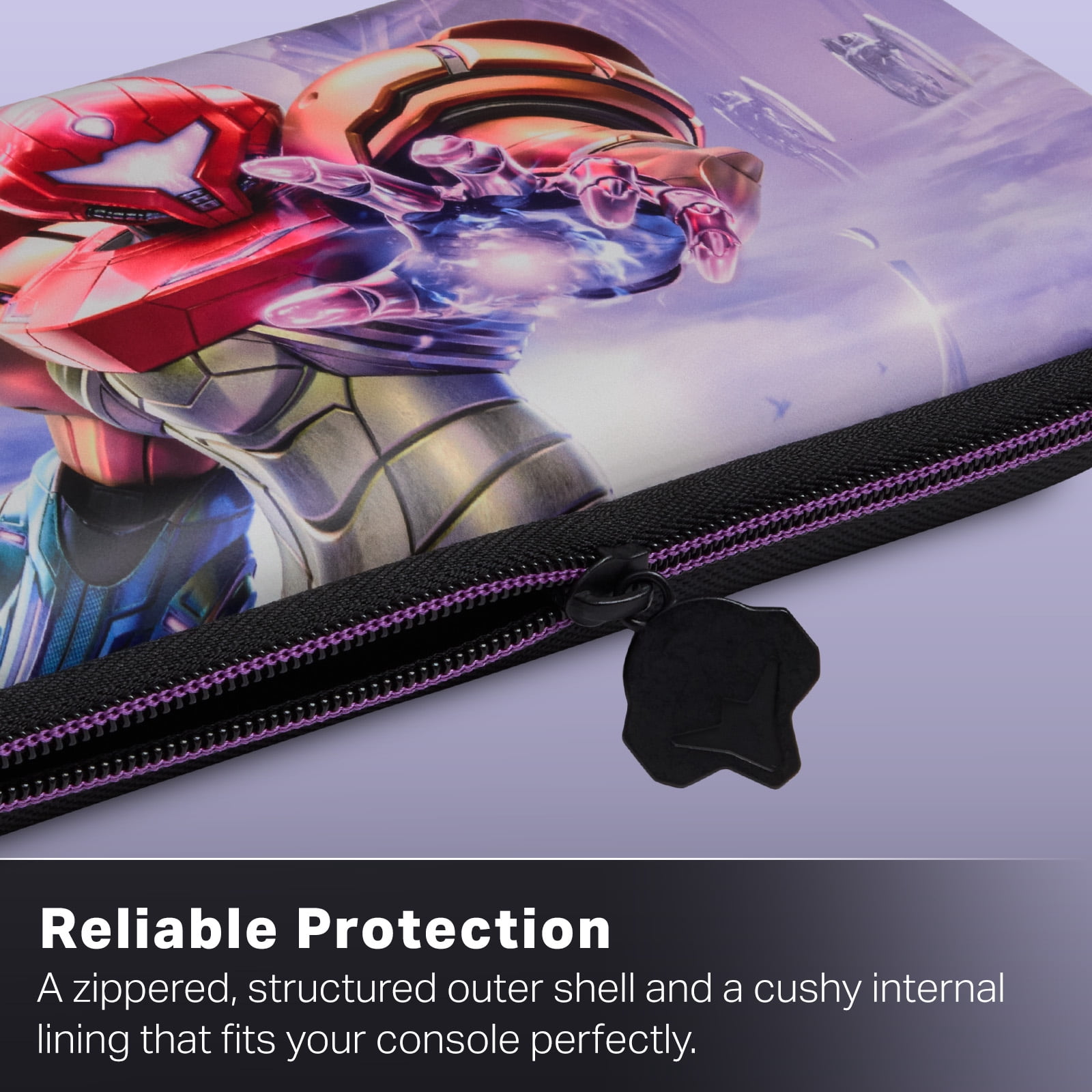PowerA Slim Case for Nintendo Switch 2 Metroid Prime 4 Beyond Protective Travel Carrying Case (Black, 1 Pack) p571d