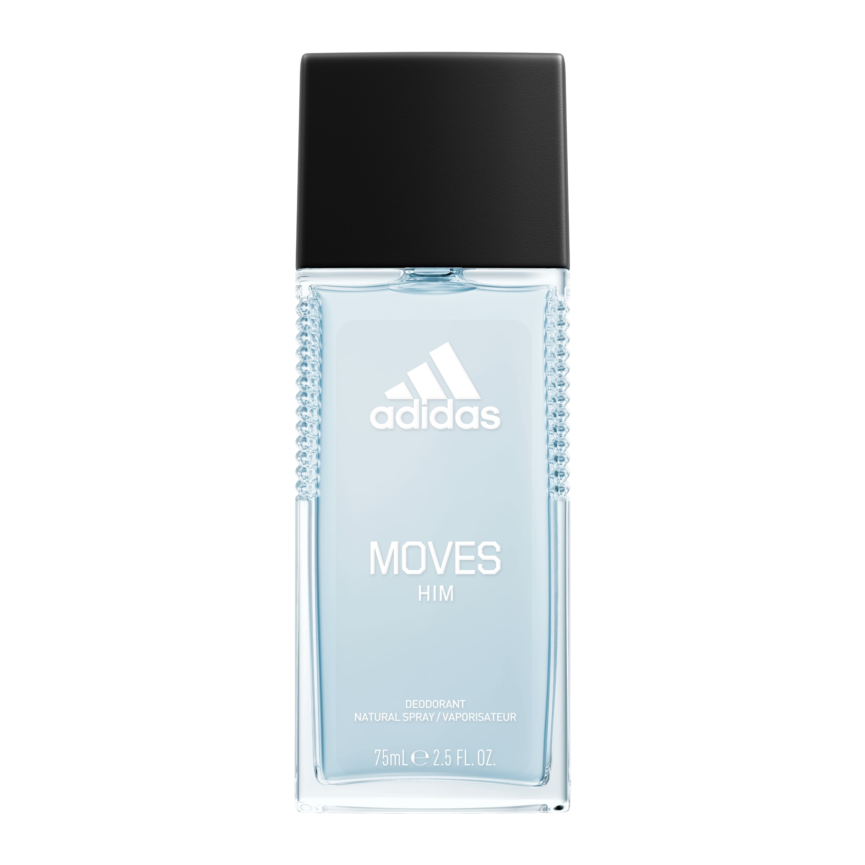 Adidas Moves Body Spray for Men (Fresh Aromatic Scent, 2.5 oz) k77h2
