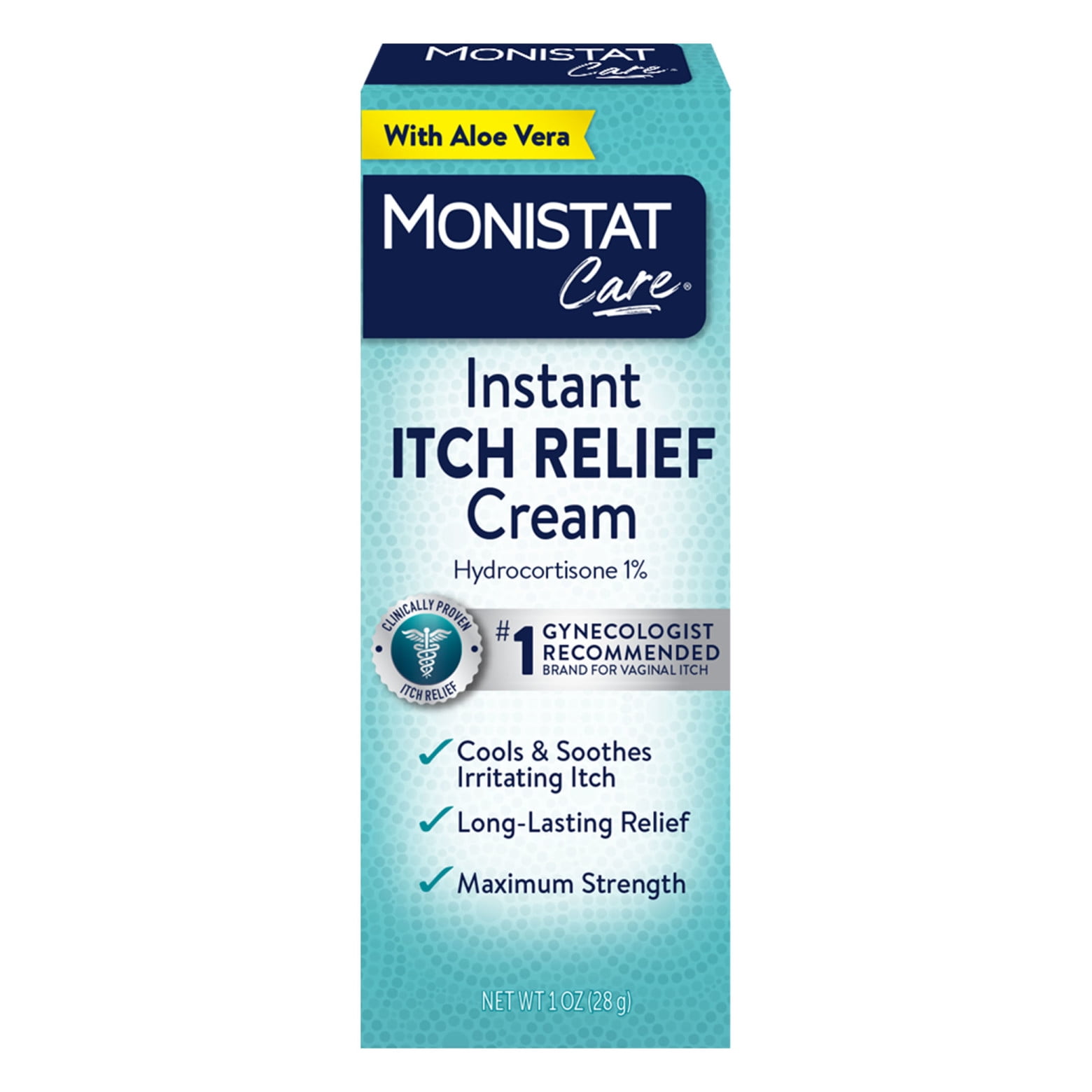 Monistat Instant Itch Relief Cream, Maximum Strength Feminine Care (1 oz) rla4s