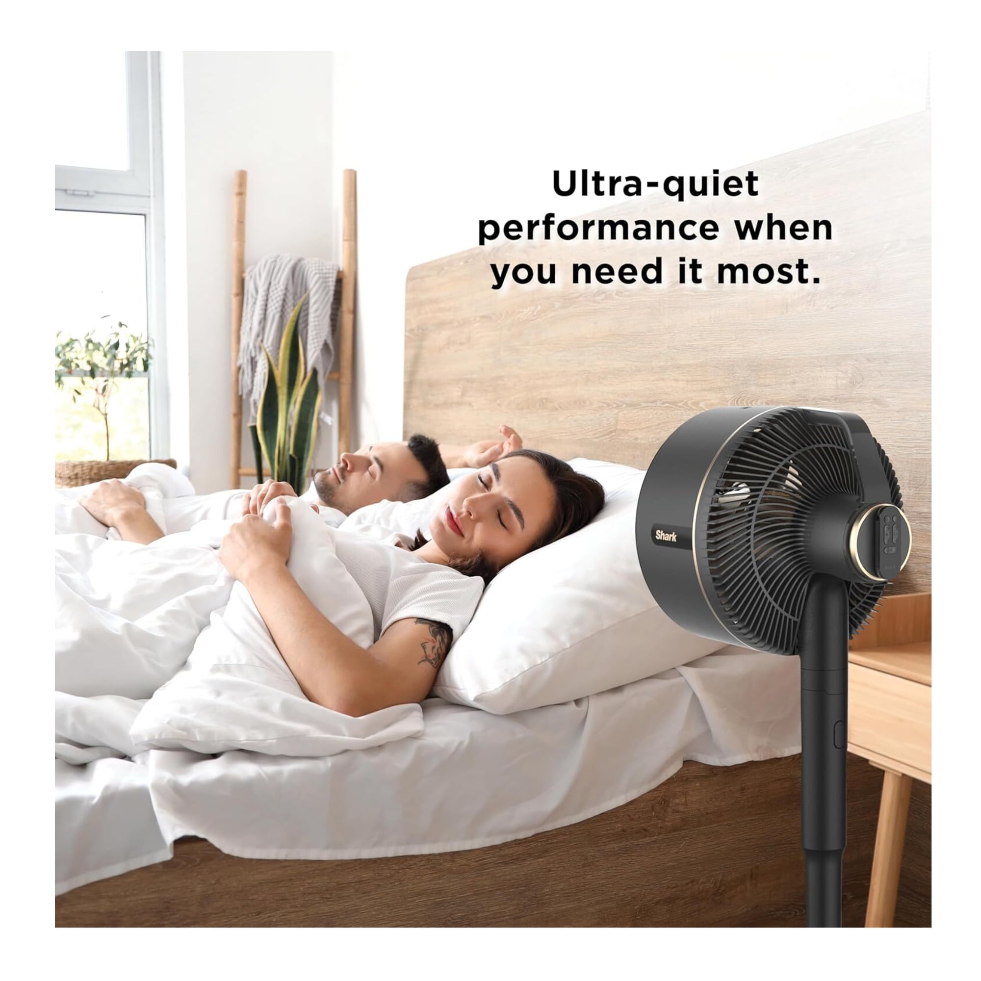 Shark FlexBreeze Portable Pedestal Tabletop Fan (Light Grey, 1 Unit) ah40h