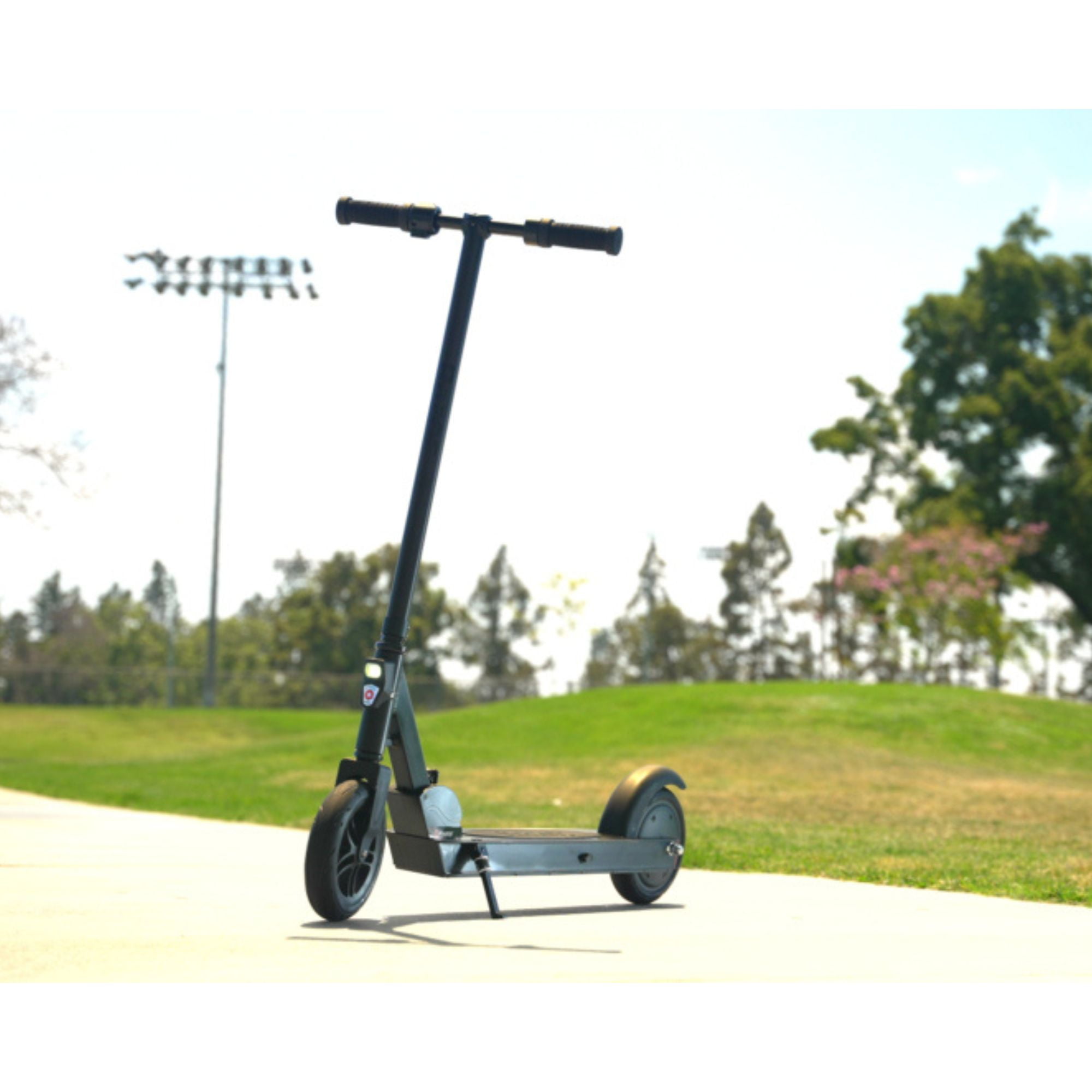 Razor Icon Shadow Electric Scooter, Foldable Commuter Scooter with 300W Motor (Black, 220 lb Capacity) pqexz