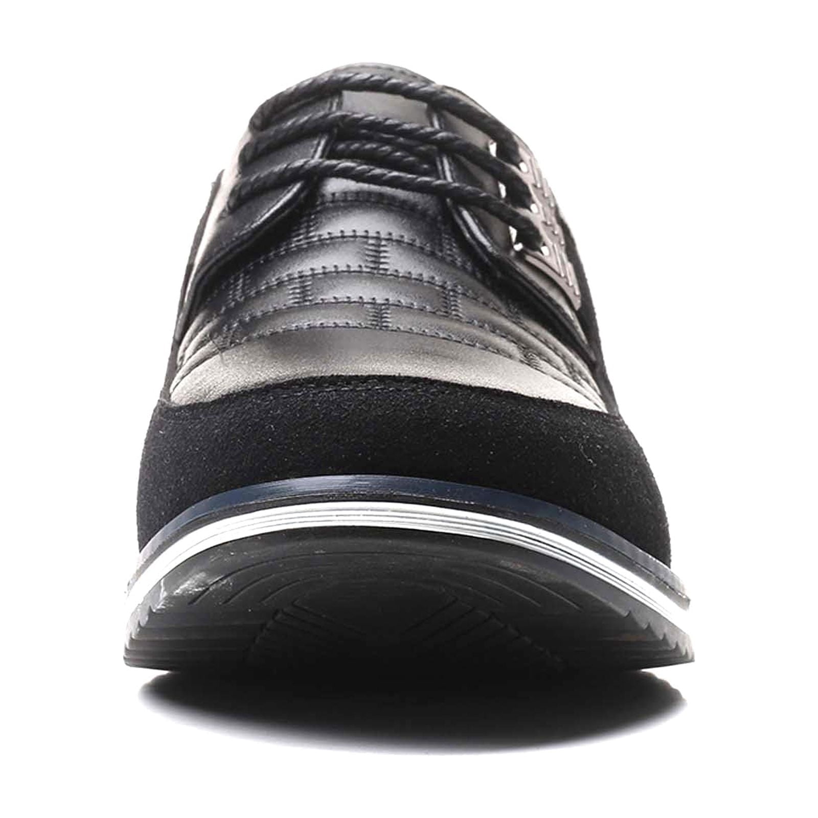 IXV Mens Leather Oxford Dress Shoes (Black, 10 US) on7kk