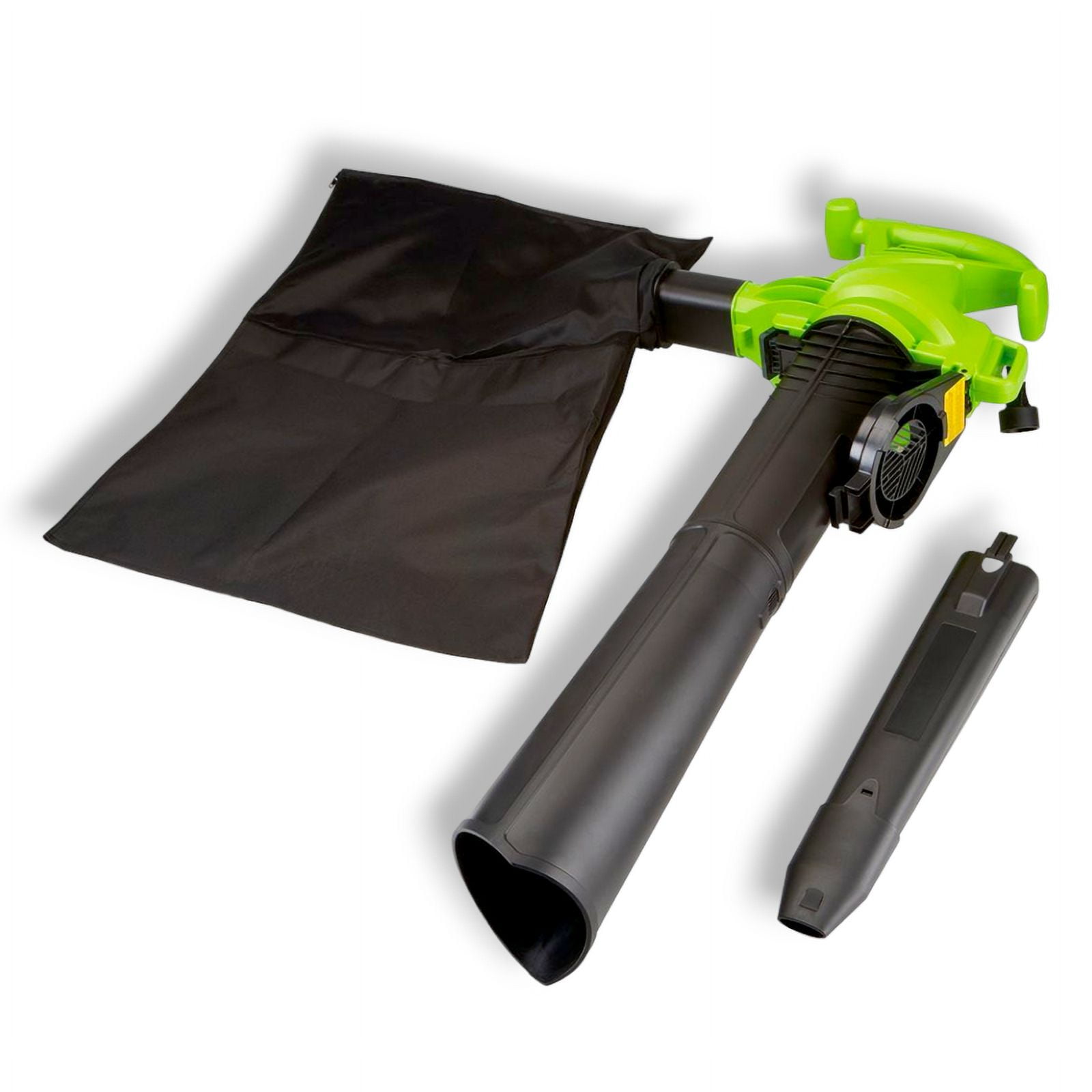 Portland Pilots 3-in-1 Electric Leaf Blower Vacuum and Mulcher (Green, 12 Amp) 21nze