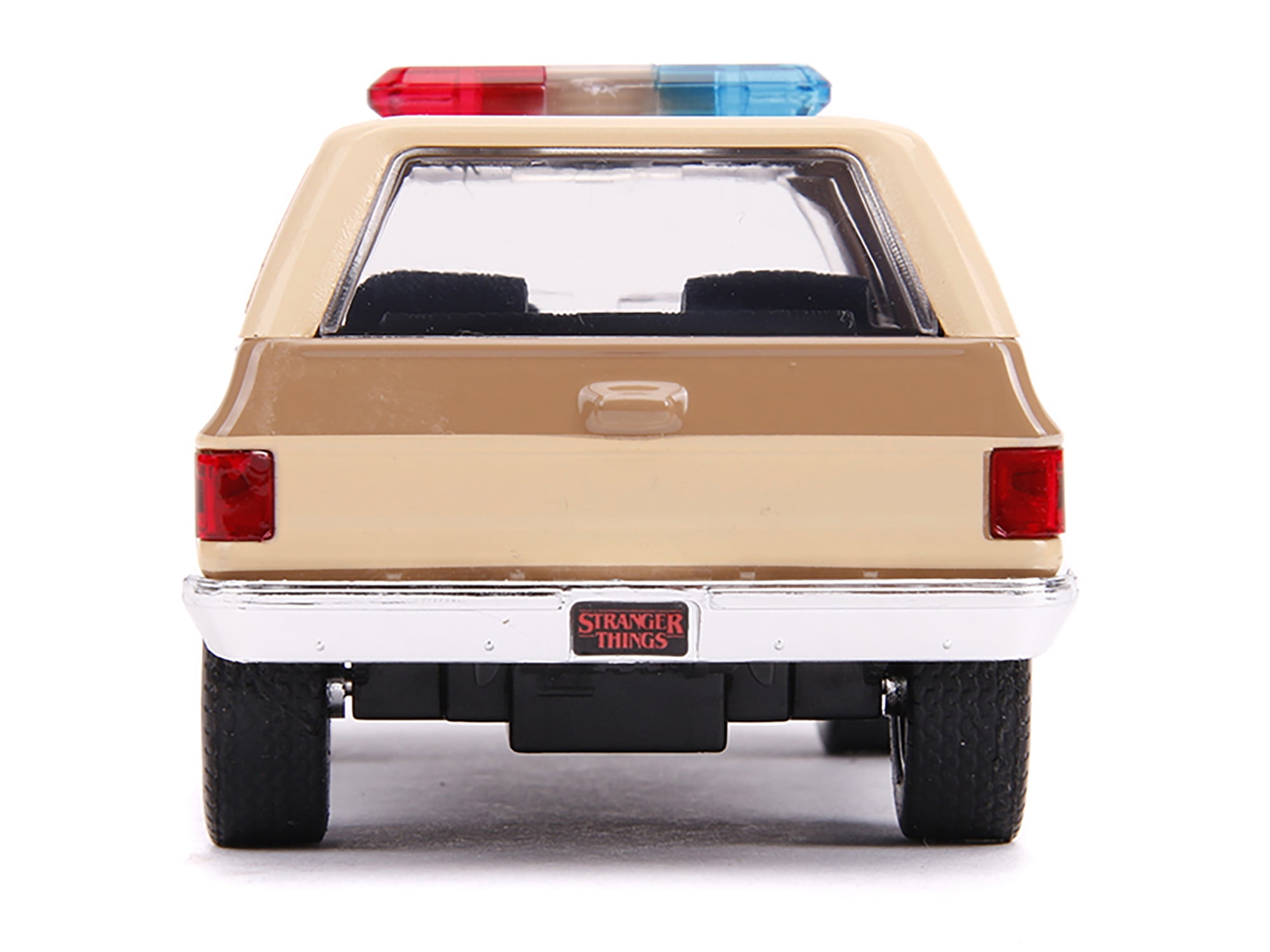 Jada Toys Stranger Things Hawkins Police Dept. Chevrolet Blazer Diecast Model Car (5 in) 46pb5