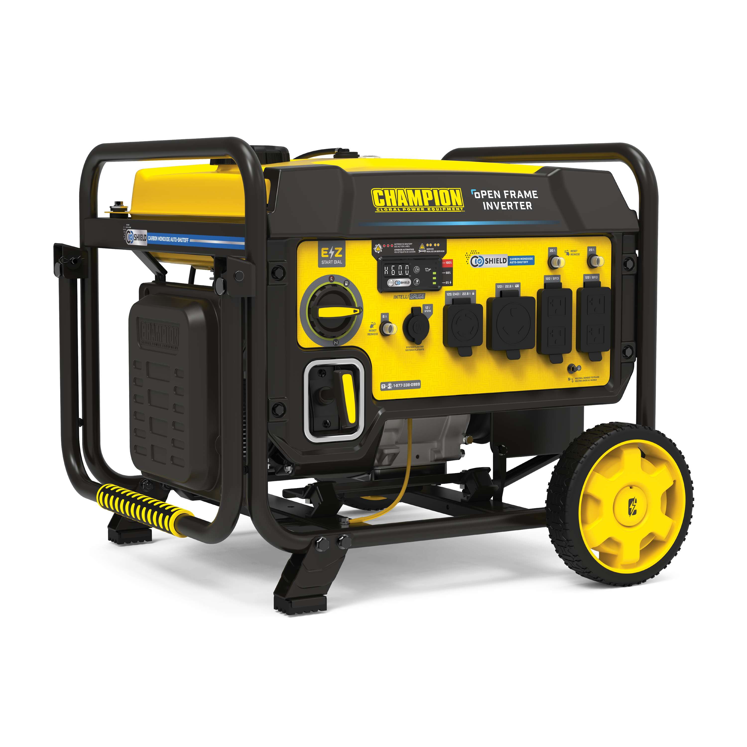 Champion 7250-Watt Portable Inverter Generator with Quiet Technology and CO Shield (7250 Starting Watts) 4867w