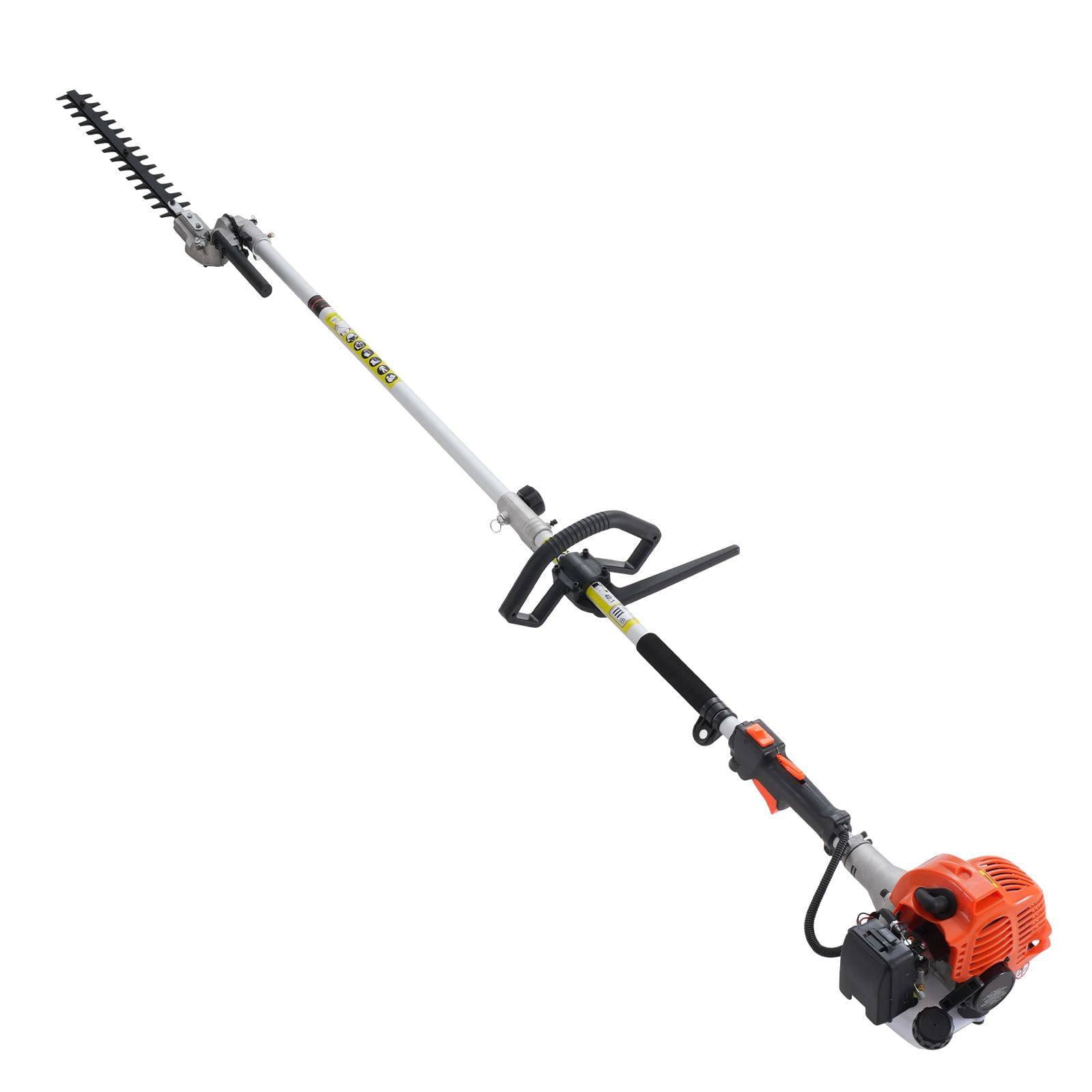 Shenmamo 52CC 6-in-1 Gas Powered Multi-Functional Garden Tool Set with Extension Pole (44.9 in) wlp5k